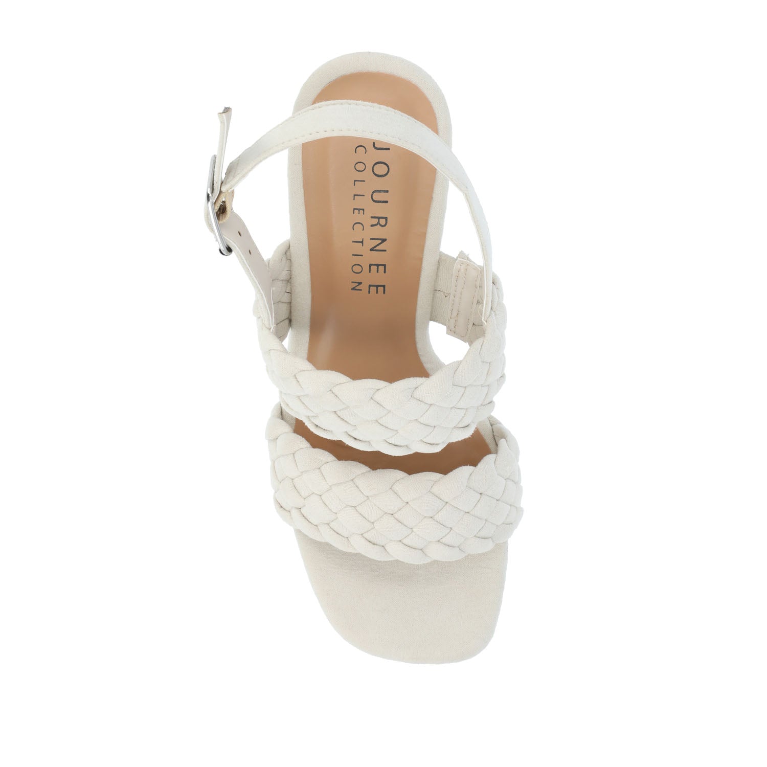 AYVEE HEELED SANDALS IN VEGAN LEATHER