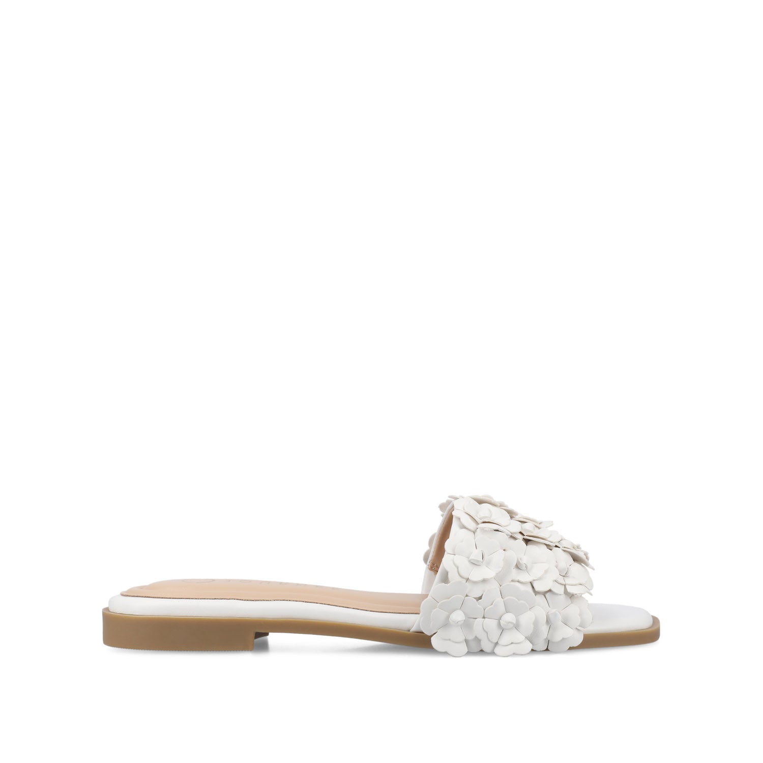 AZALEA SLIP ON SANDALS - White