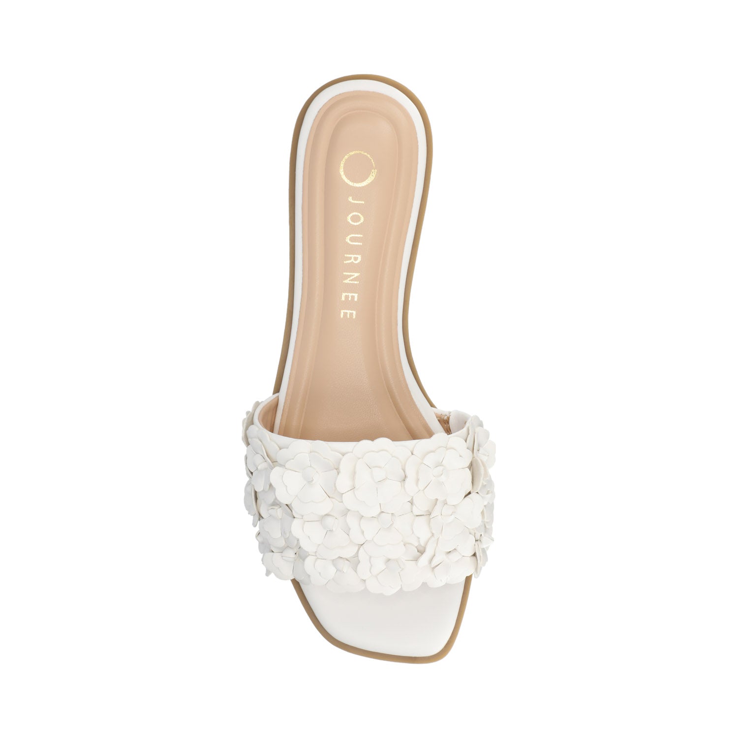 AZALEA SLIP ON SANDALS - White