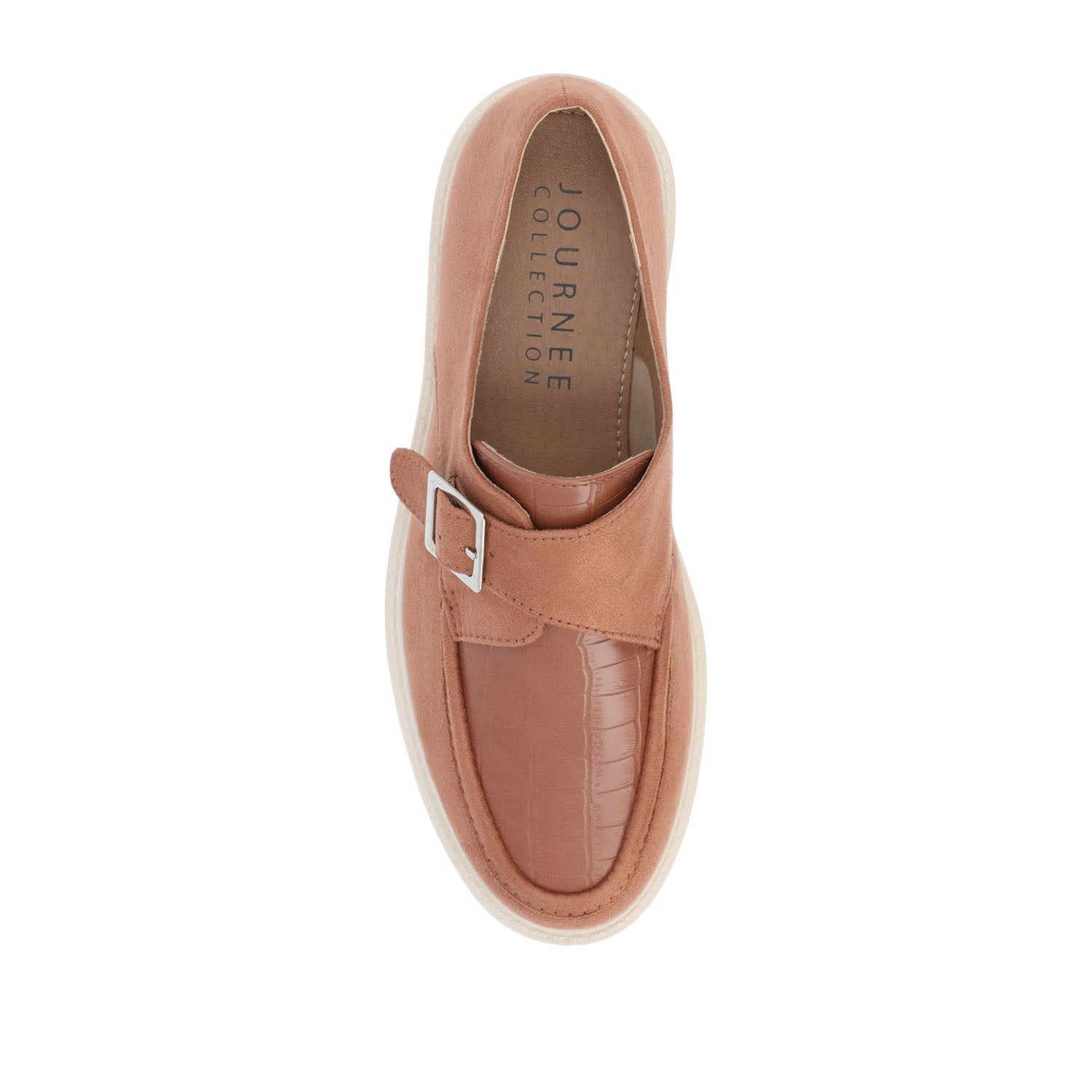 AZULA OXFORD FLATS IN VEGAN LEATHER - Tan