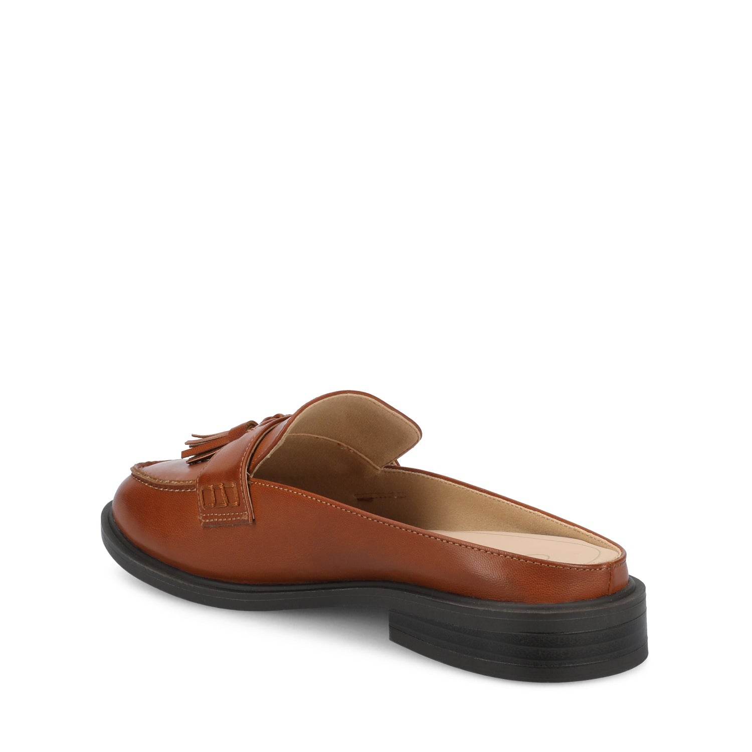 AZURA MULE LOAFER - Cognac