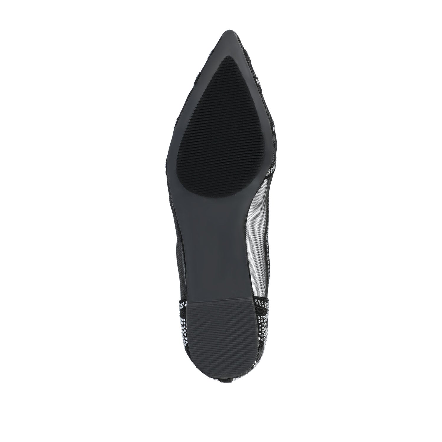 BATAVIA BALLET FLATS IN WIDE - Black Mesh