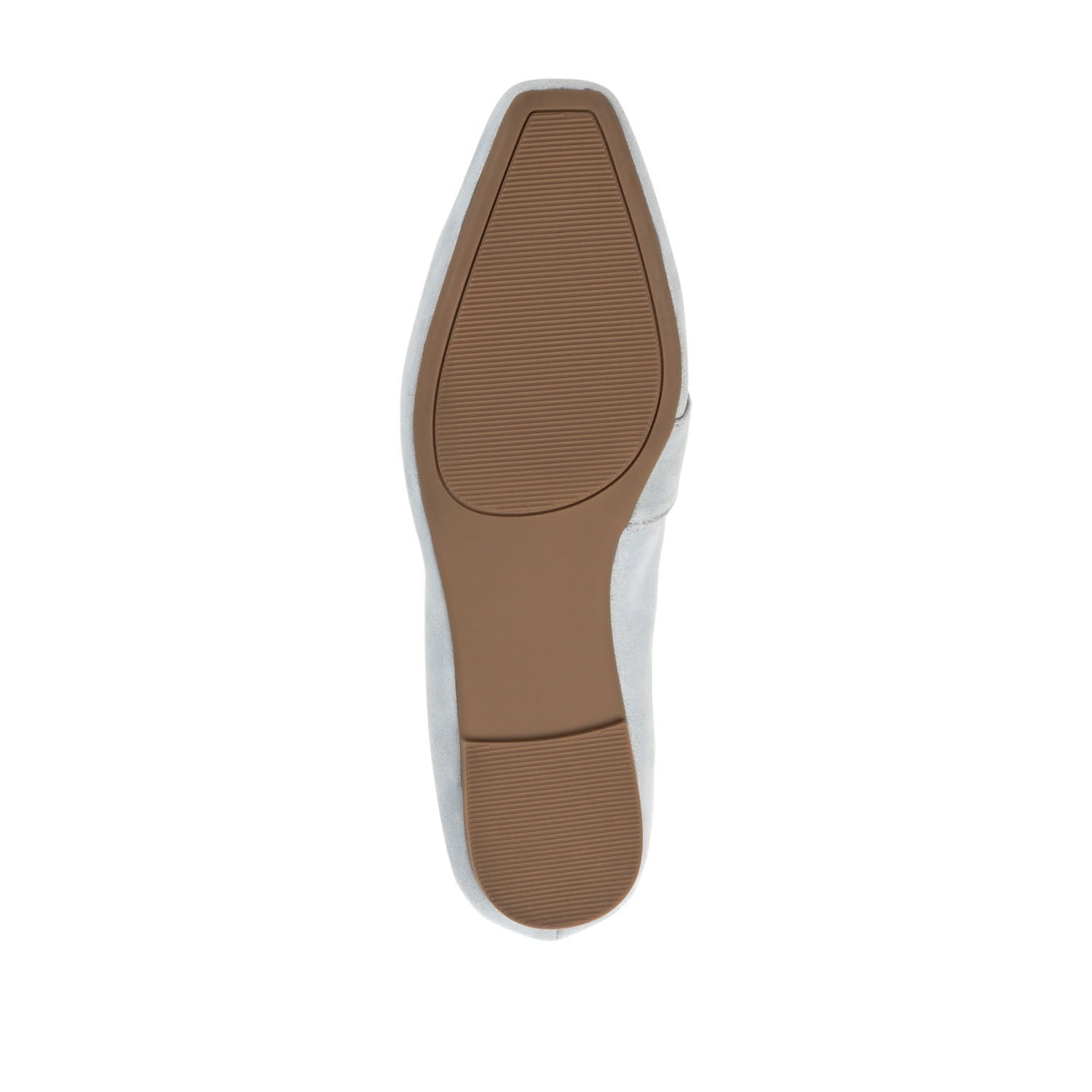 BENNTLY SQUARE TOE LOAFER IN FAUX SUEDE - Blue