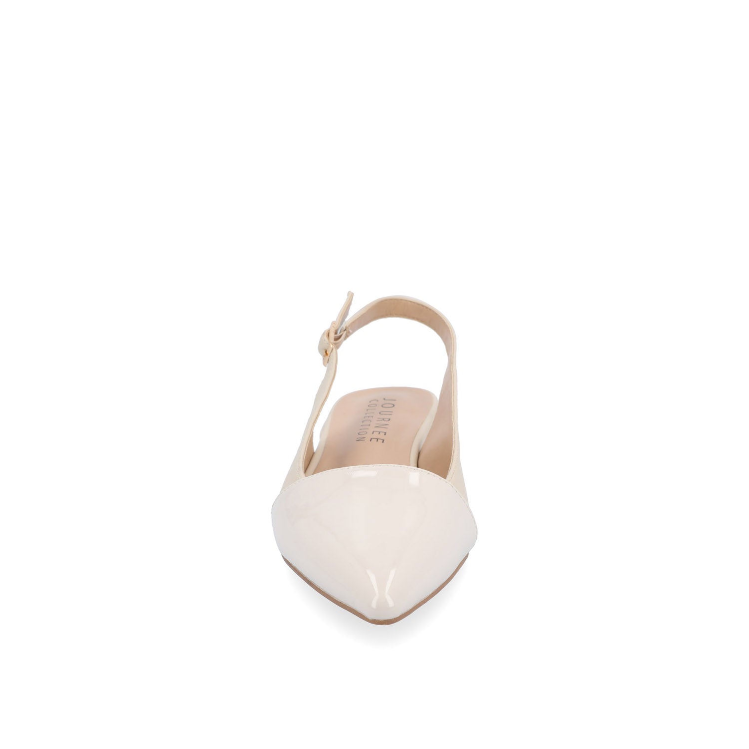 BERTIE SLINGBACK FLATS IN VEGAN LEATHER