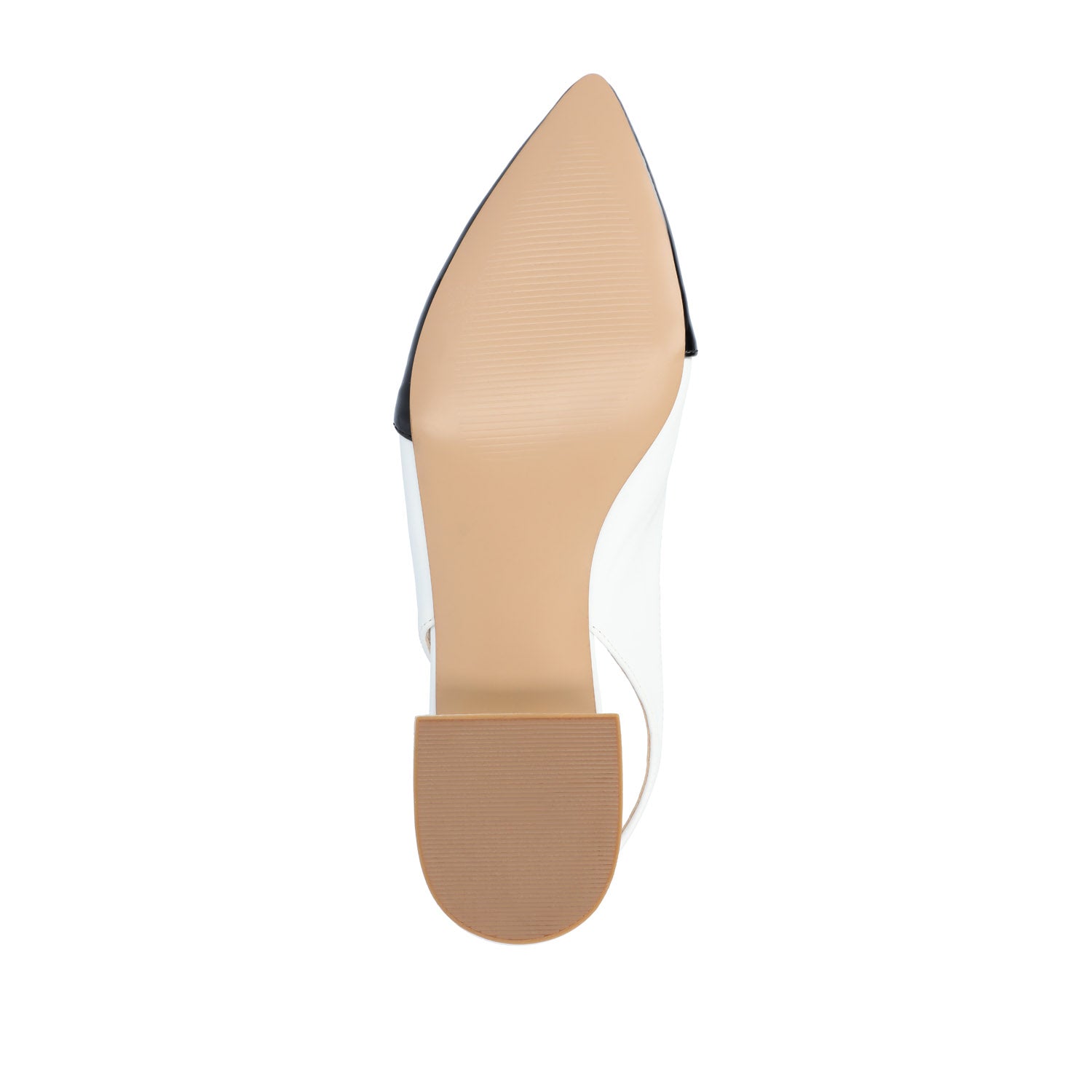 BERTIE SLINGBACK FLATS IN VEGAN LEATHER