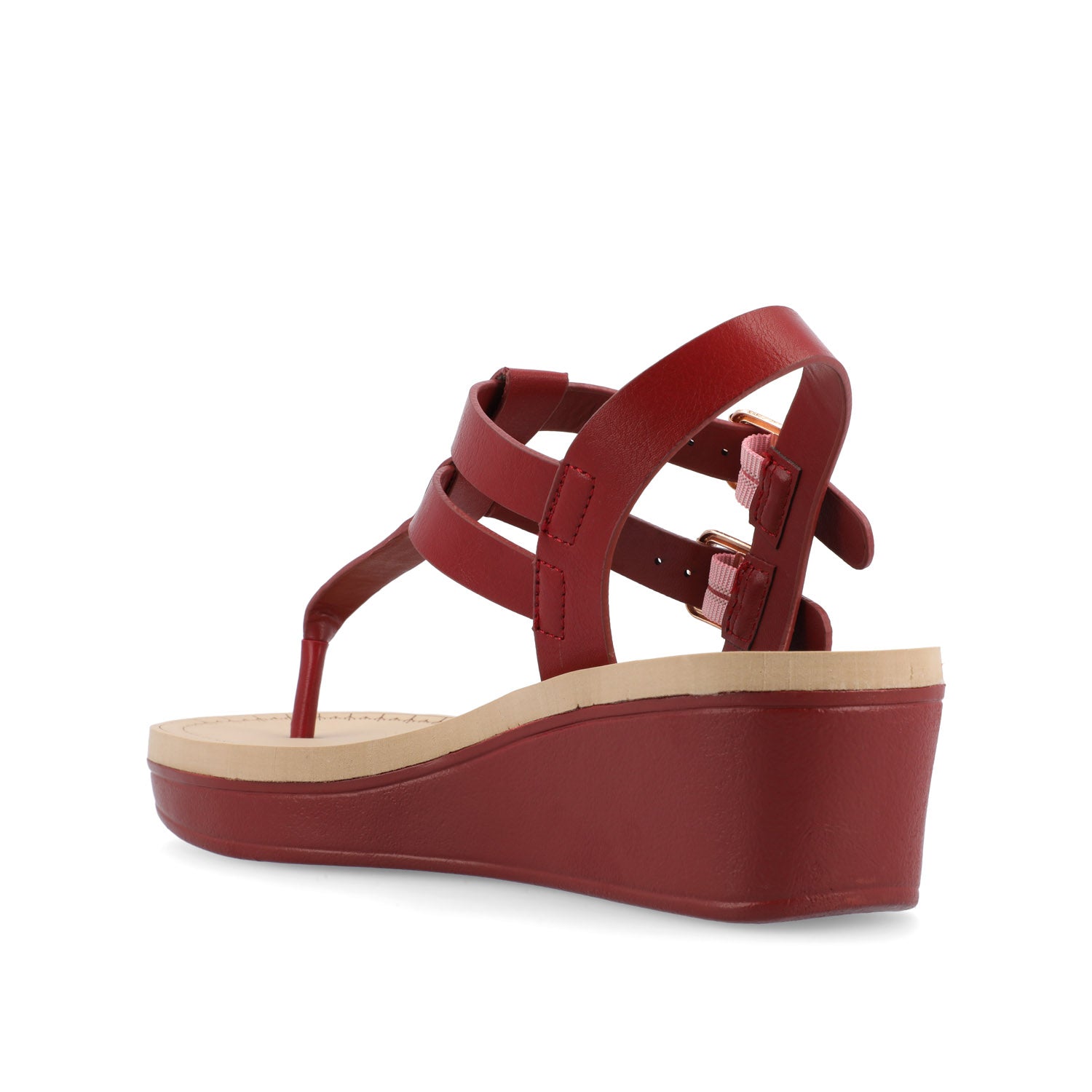 BIANCA SANDALS IN STATEMENT COLORS - Red