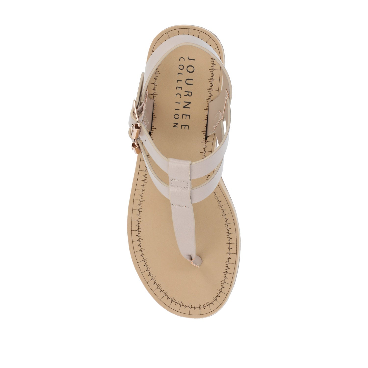 BIANCA WEDGE HEELED SANDALS IN VEGAN LEATHER - Taupe PU