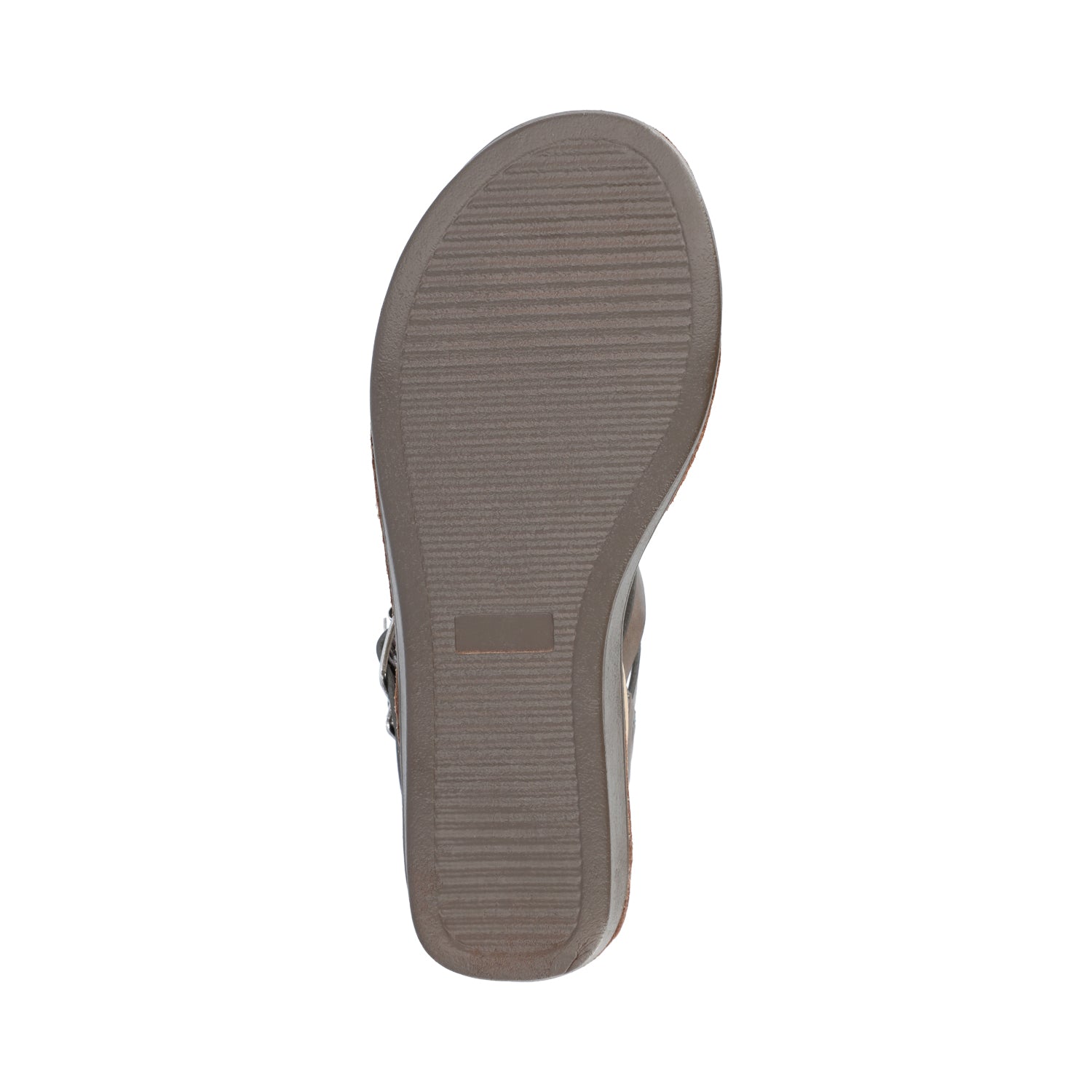 BIANCA WEDGE SANDALS IN WIDE - Grey