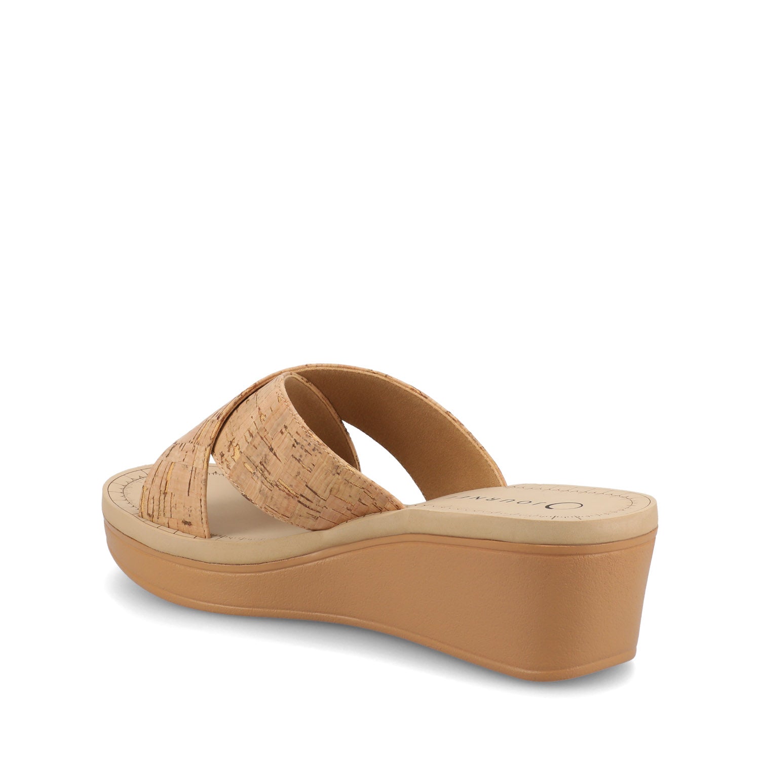 Biara Platform Wedge Sandals - Cork