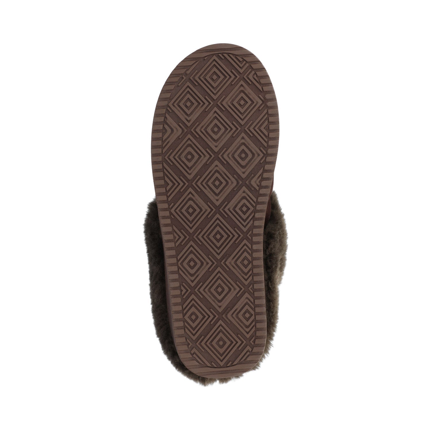 BLAIR SLIPPERS IN FAUX SUEDE - Brown Faux Suede