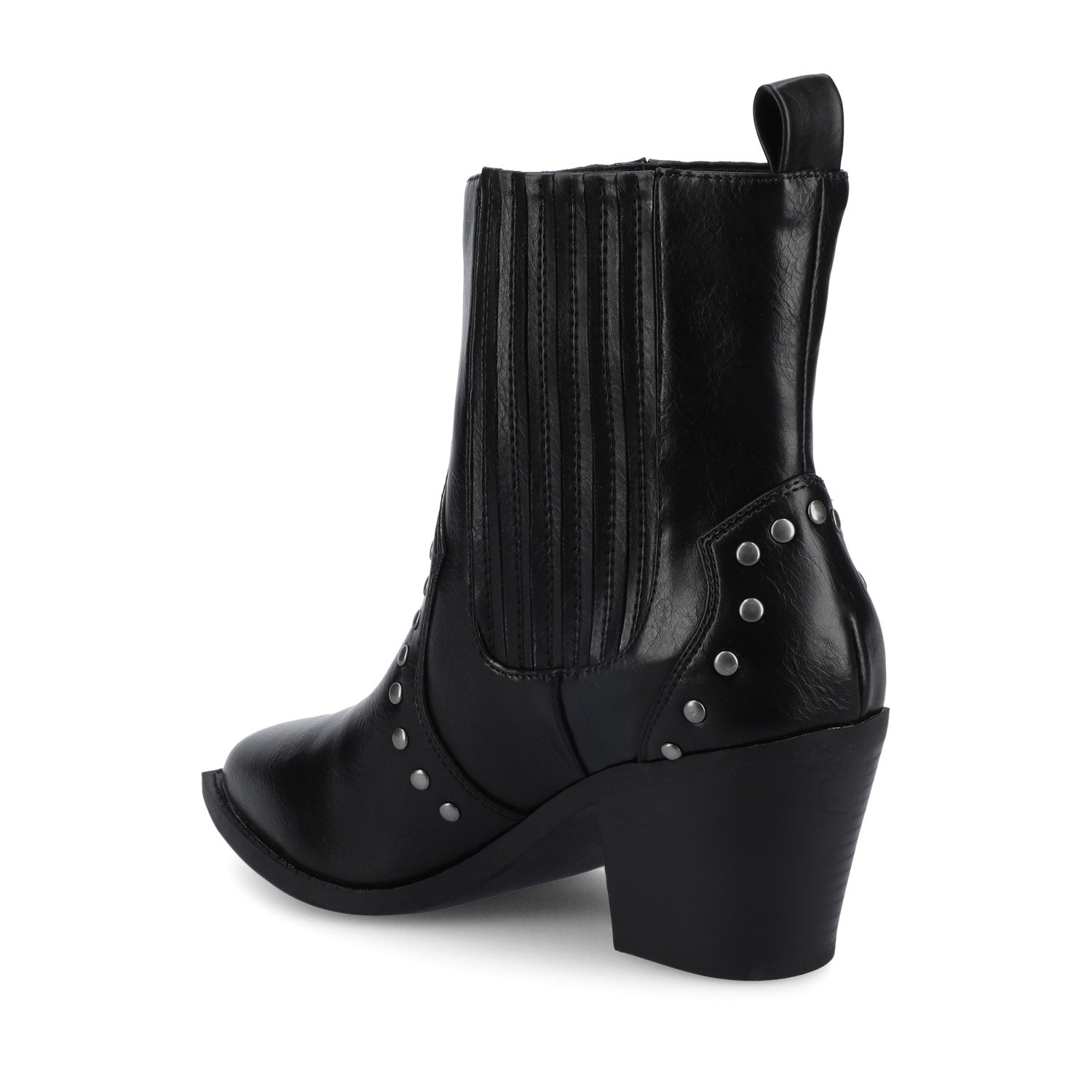 BRAYLEE WESTERN ANKLE BOOTIES - Black
