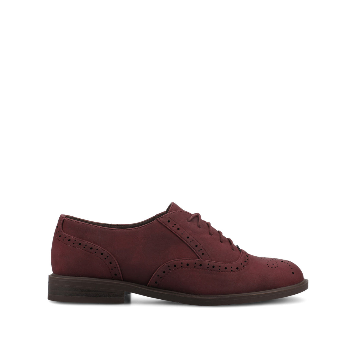 BRIA OXFORD SHOES - Oxblood Nubuck