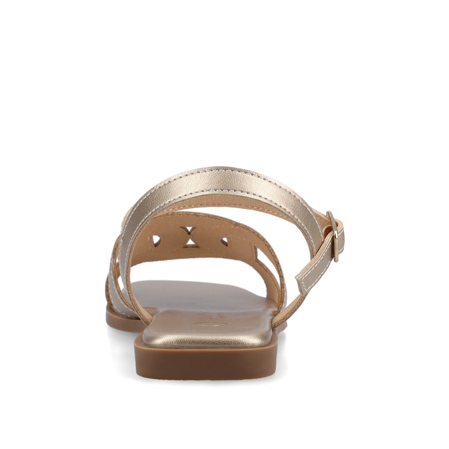 BRIDEY ANKLE STRAP SANDALS - Gold