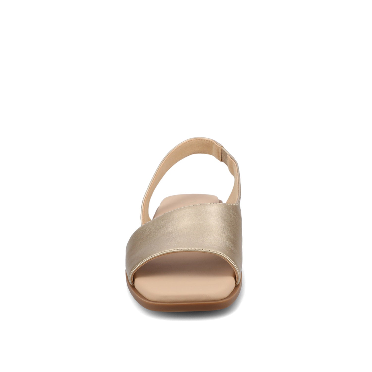 BRINSLEY SANDALS IN VEGAN LEATHER - Gold PU