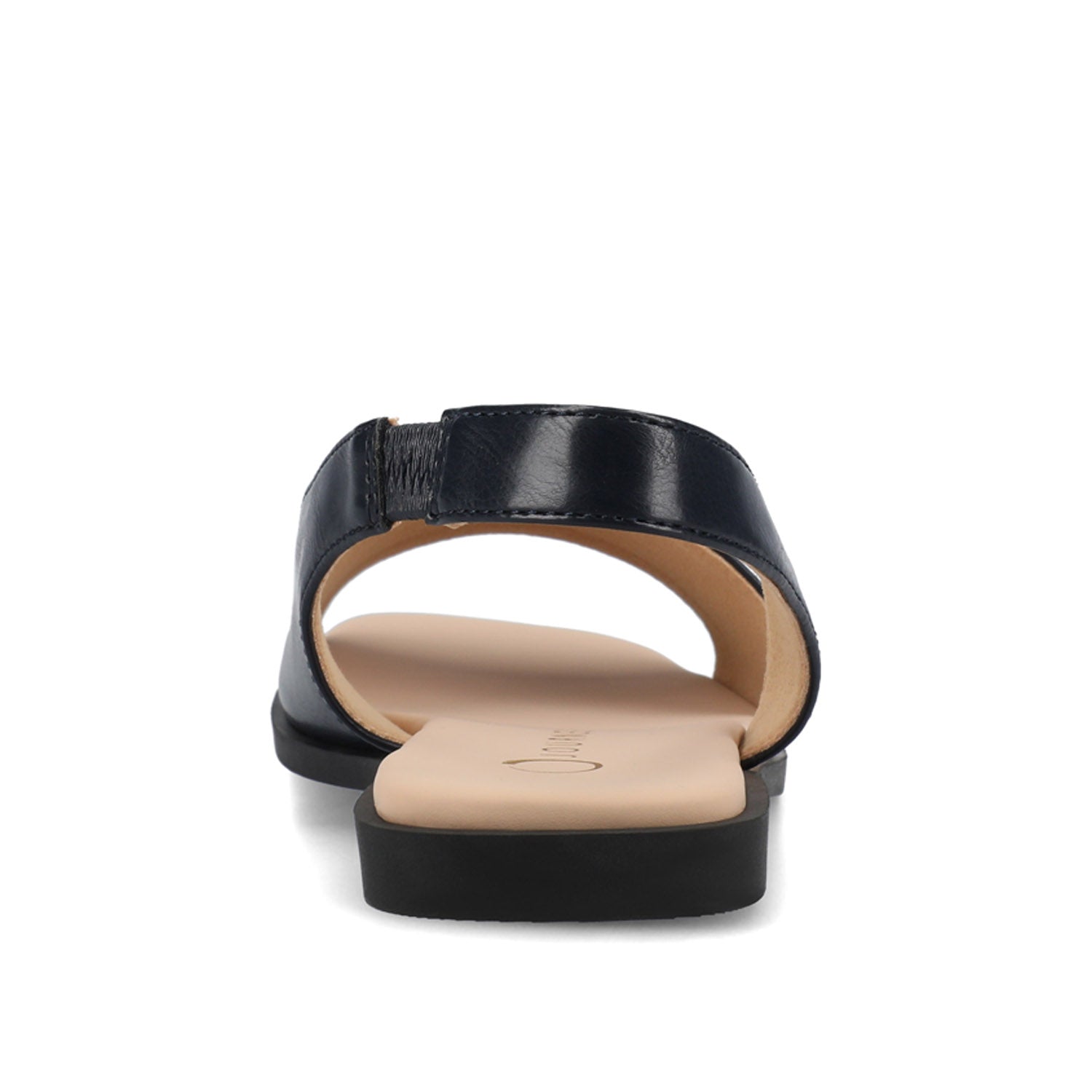 BRINSLEY VEGAN LEATHER SANDALS IN WIDE - Navy PU