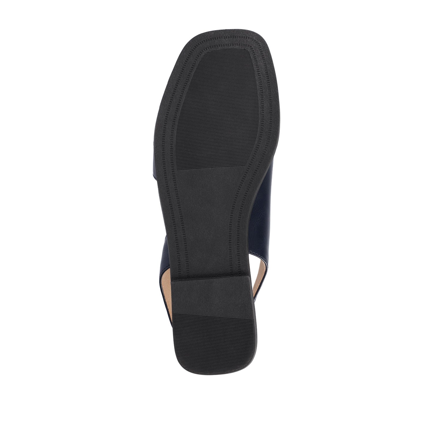 BRINSLEY SANDALS IN VEGAN LEATHER - Navy PU
