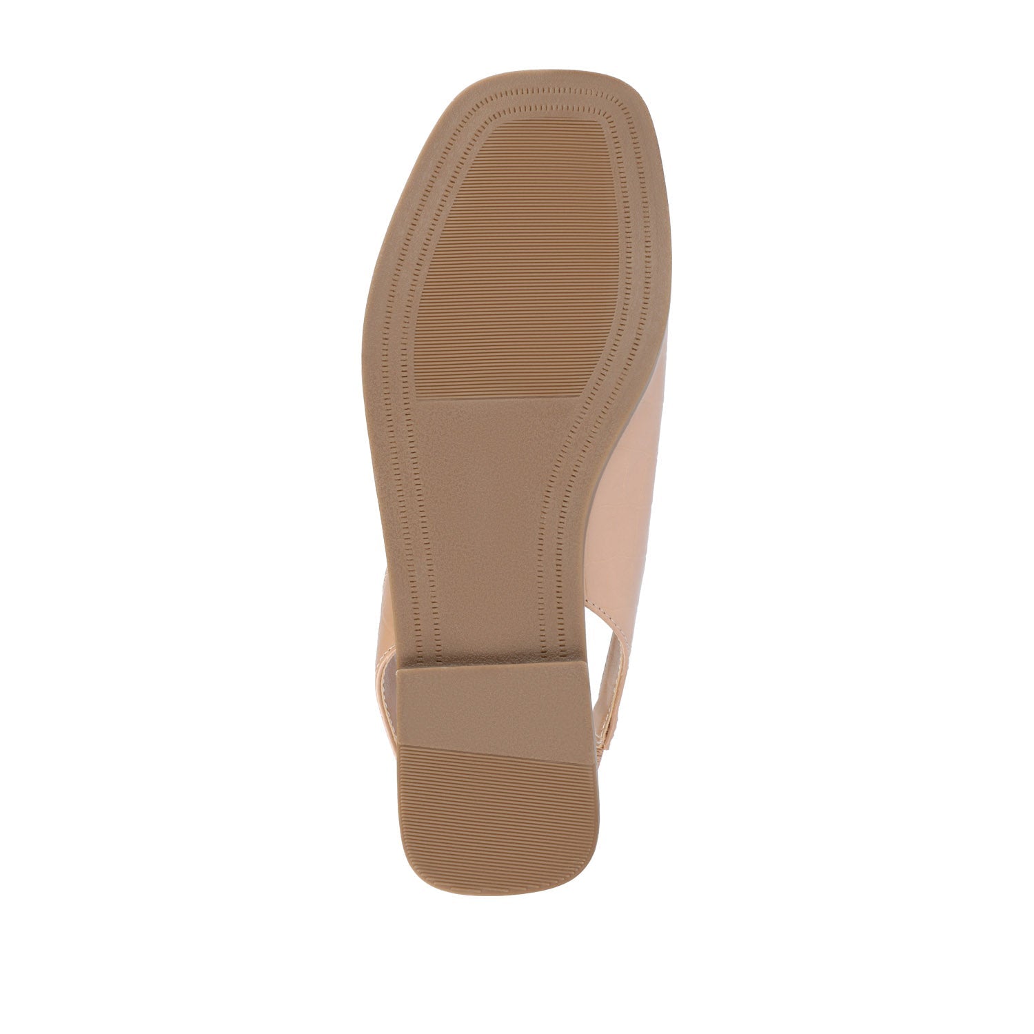 BRINSLEY CUTOUT SANDALS IN CROCO - Tan Croco