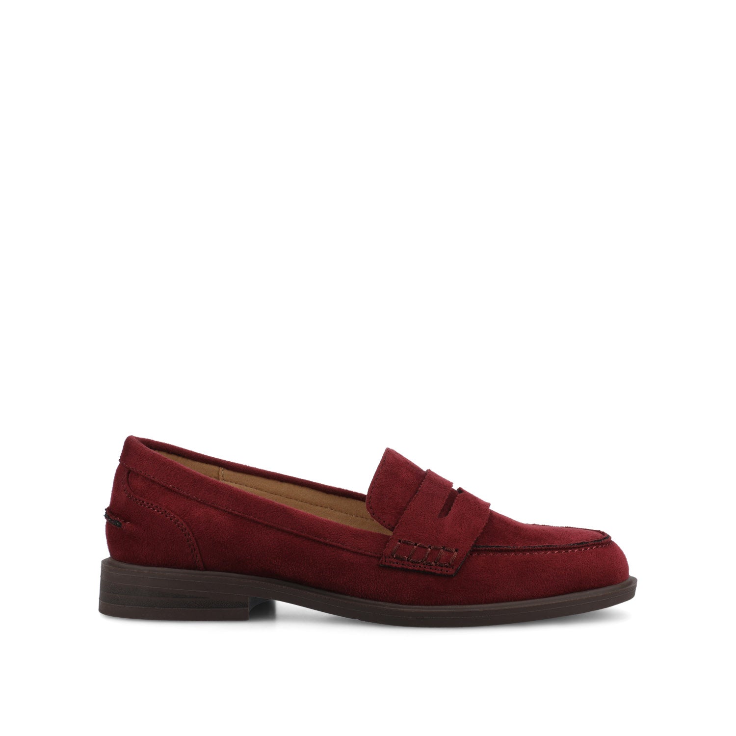 BROOKS IN OXBLOOD SUEDE - WIDE