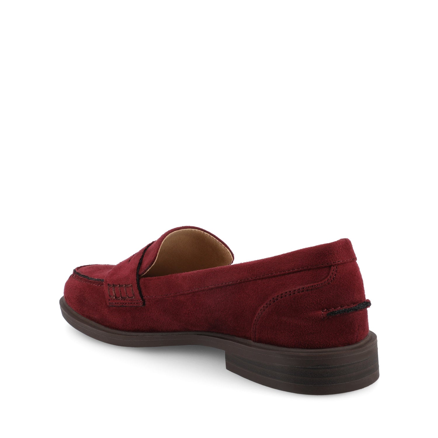 BROOKS IN OXBLOOD SUEDE - WIDE