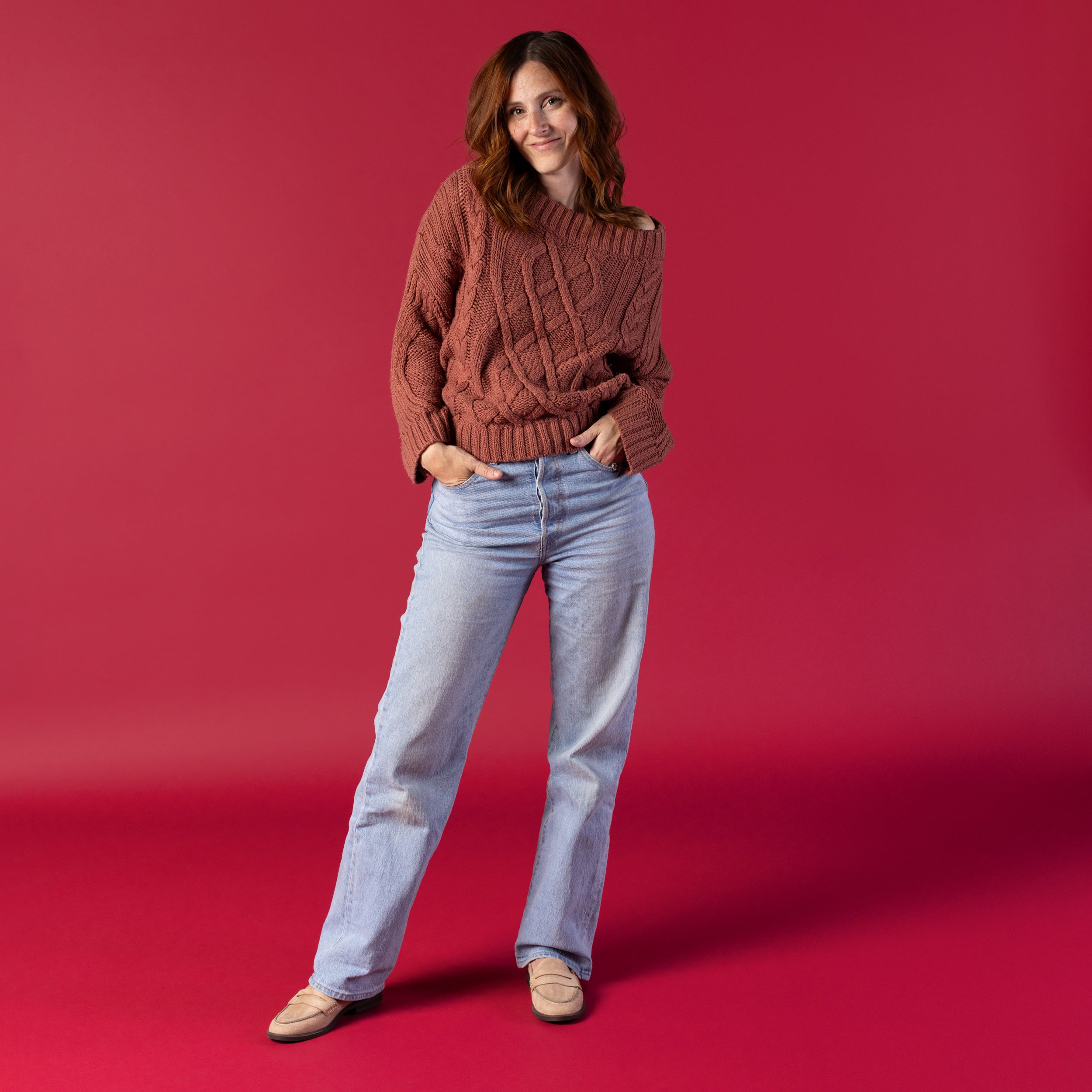 BROOKS PENNY LOAFER IN WIDE