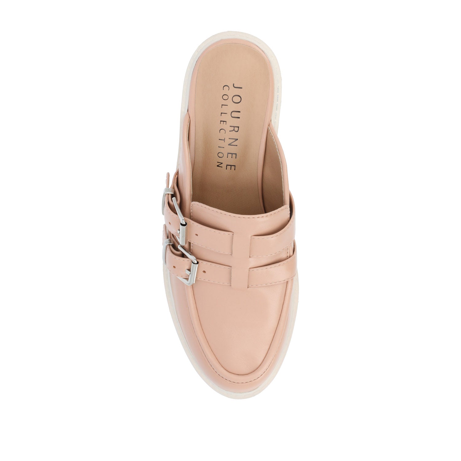 BRYDIE BLOCK HEEL LOAFERS IN VEGAN LEATHER