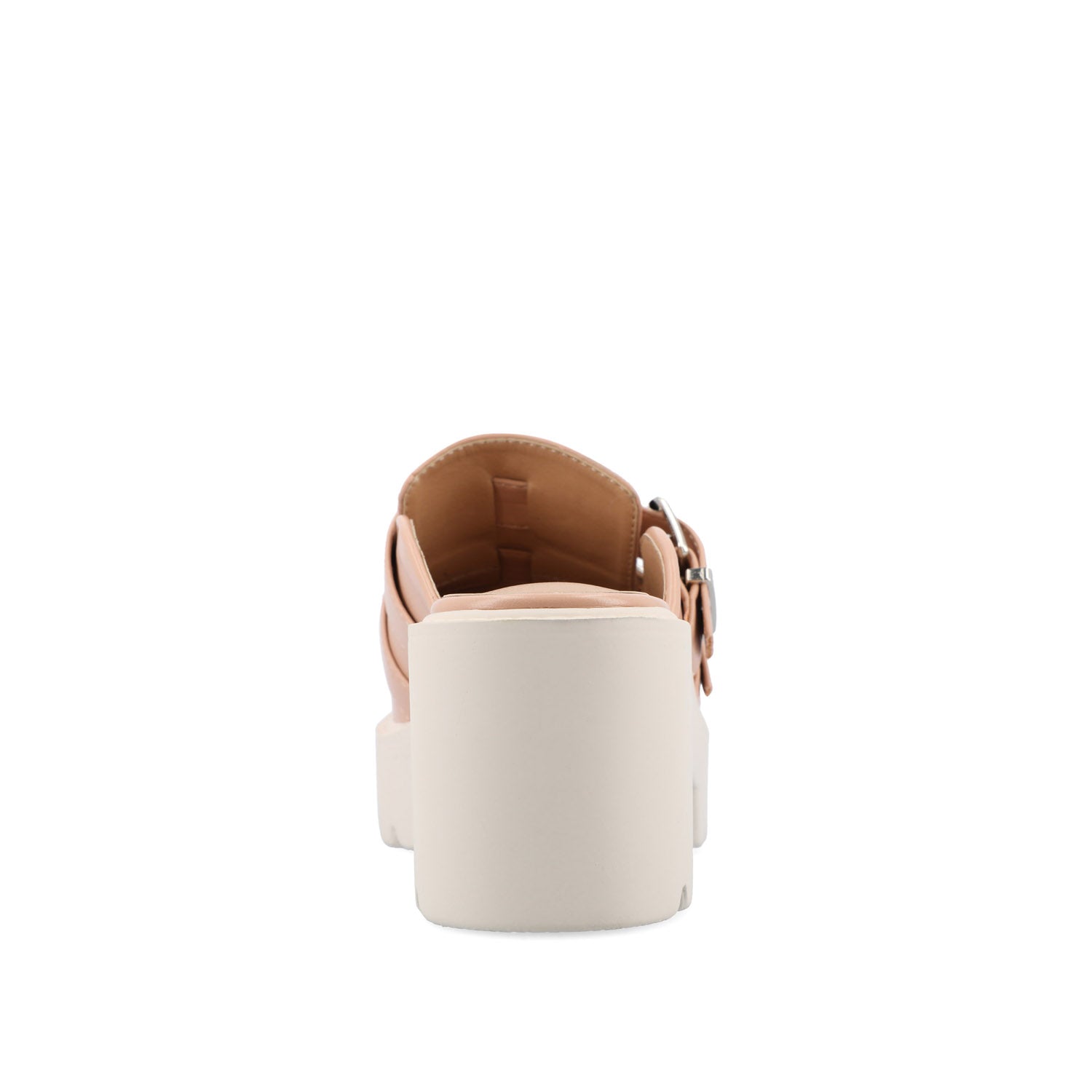 BRYDIE BLOCK HEEL LOAFERS IN VEGAN LEATHER