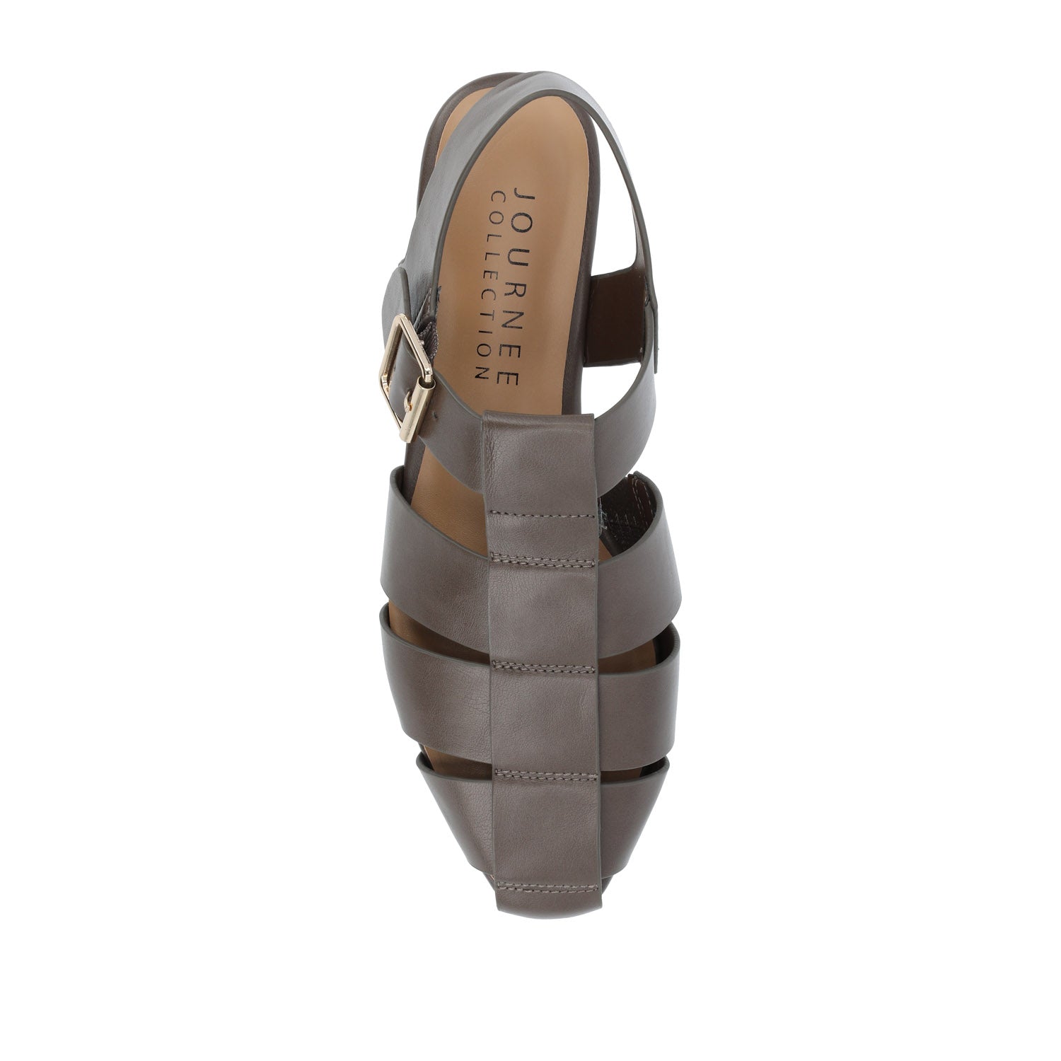 CAILINNA FISHERMAN SANDAL IN VEGAN LEATHER - Brown