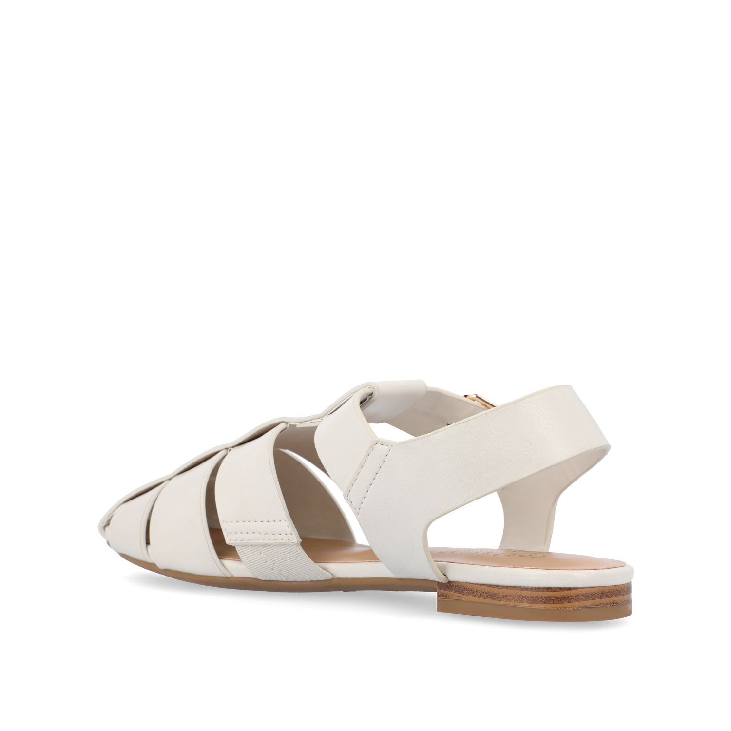 CAILINNA FISHERMAN SANDAL IN VEGAN LEATHER - Ivory