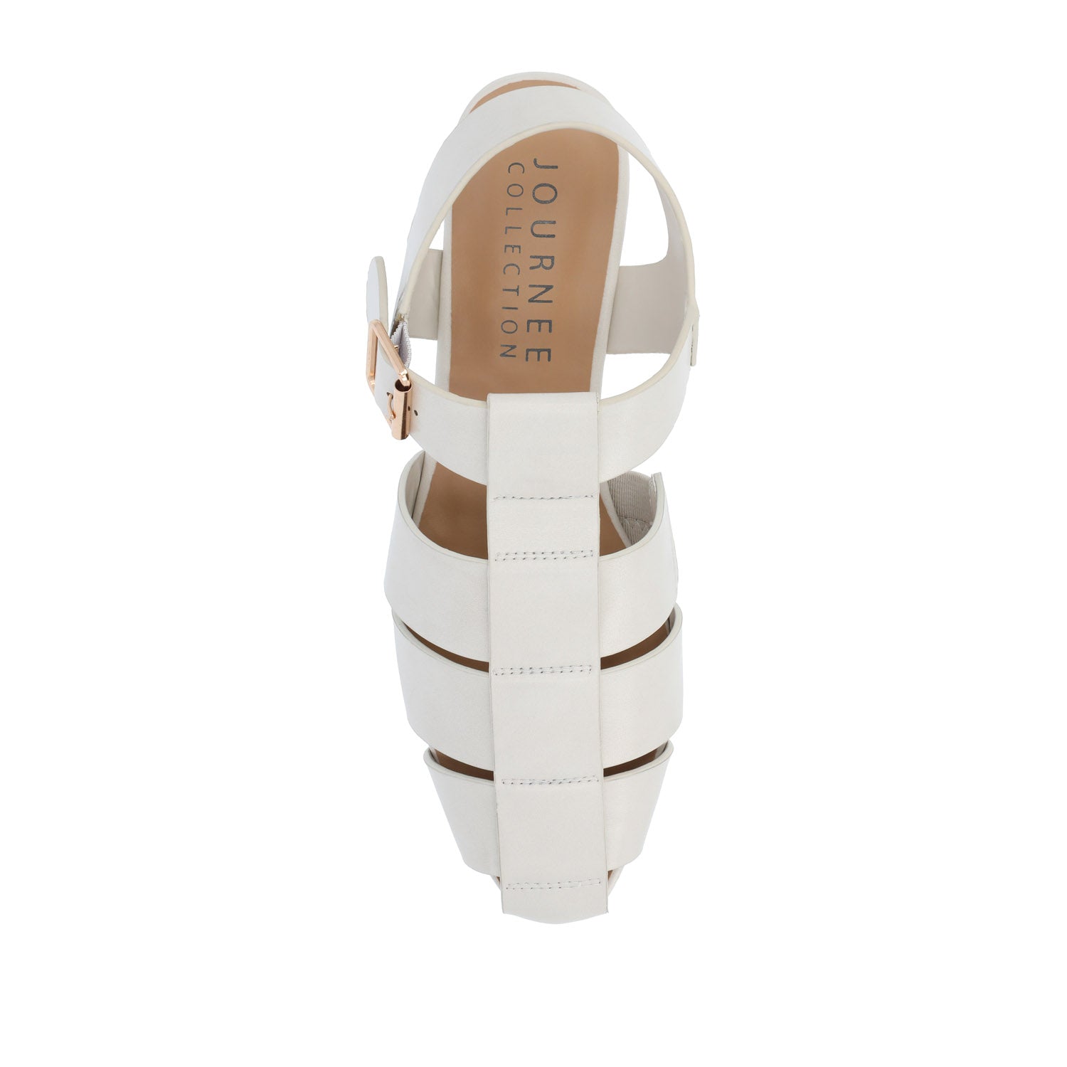 CAILINNA FISHERMAN SANDAL IN VEGAN LEATHER - Ivory