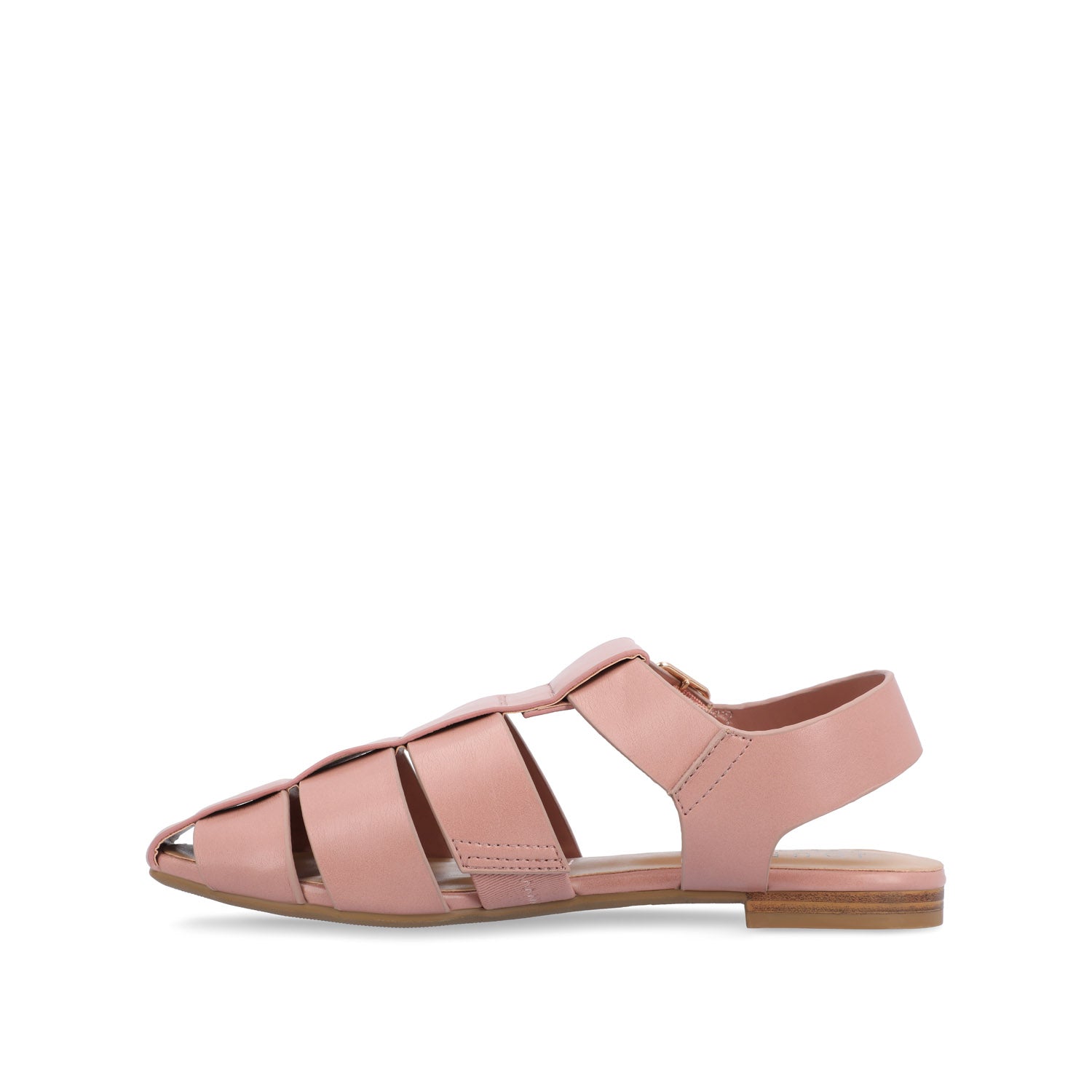 CAILINNA FISHERMAN SANDAL IN VEGAN LEATHER - Mauve