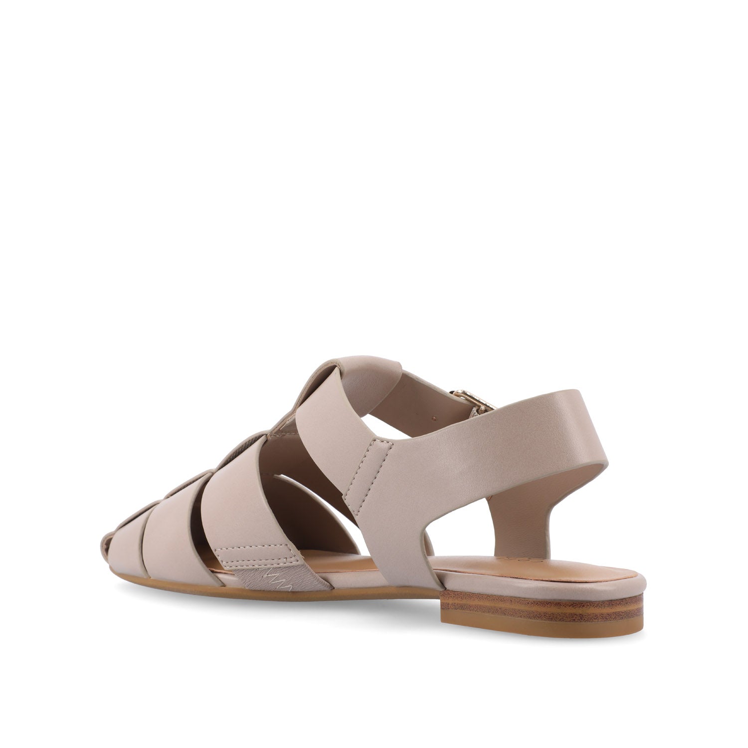 CAILINNA FISHERMAN SANDAL IN VEGAN LEATHER - Taupe