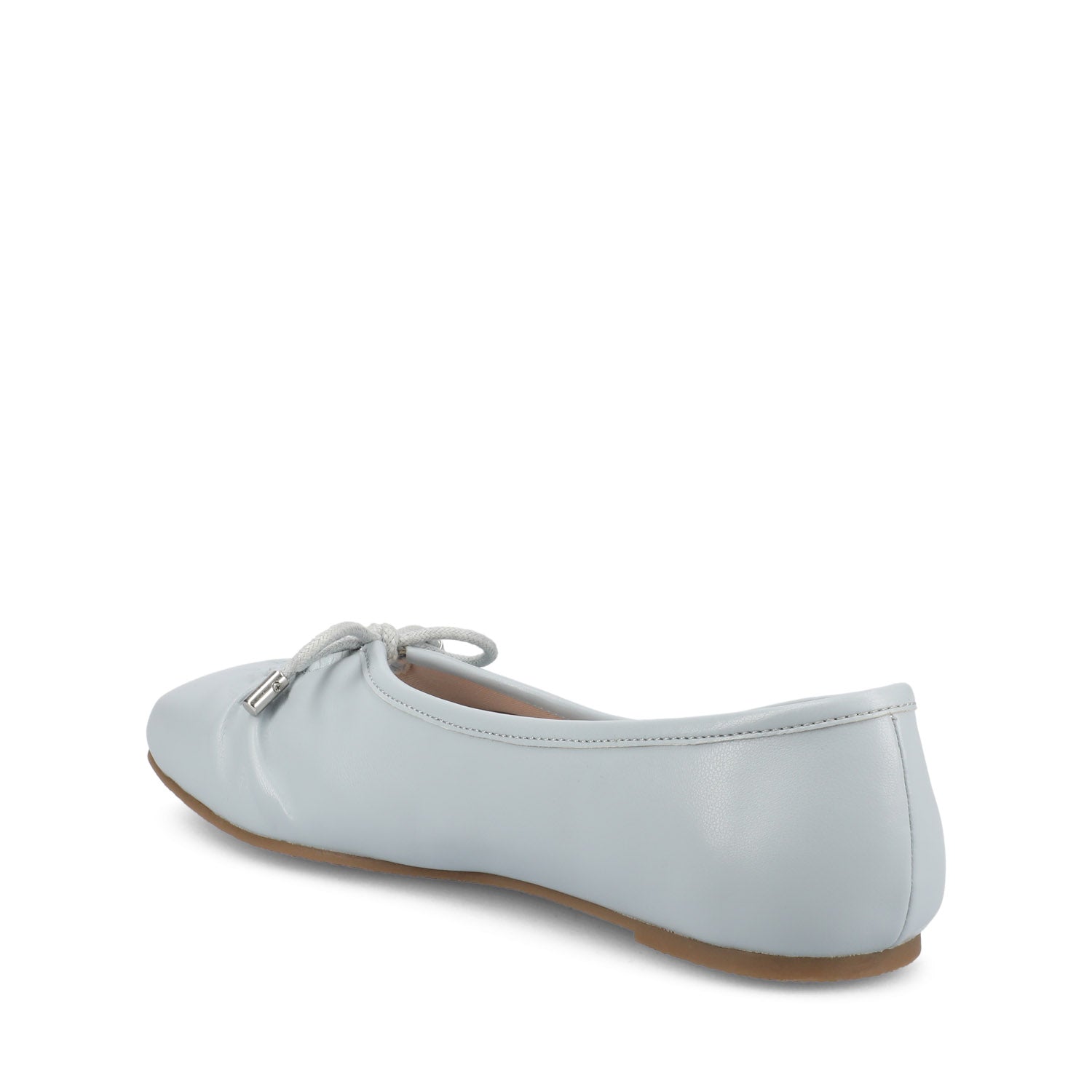 CALLEE BALLET FLATS IN VEGAN LEATHER - Light Blue