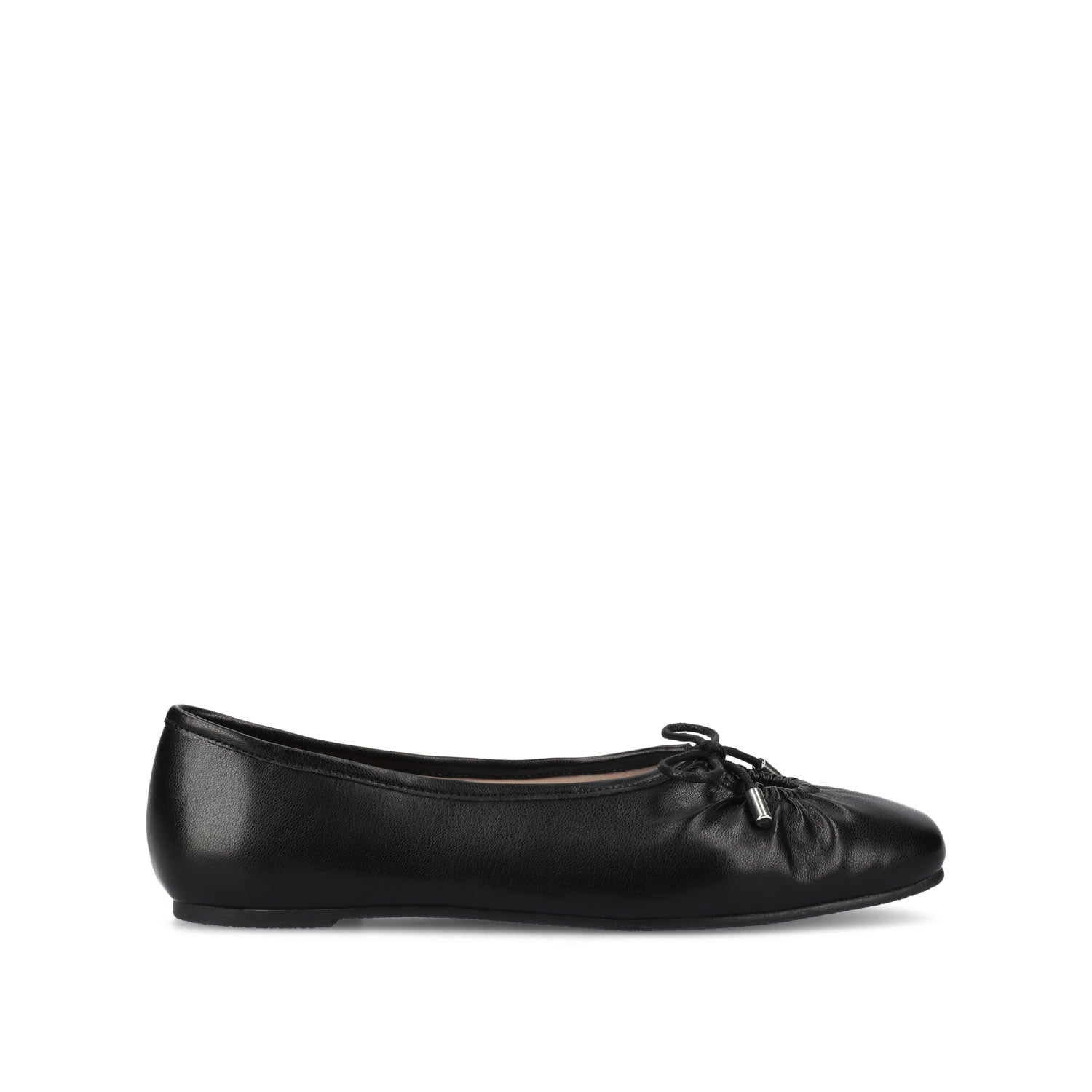 Journee Women's Callee Ballet Dress Flats - Wide - Black