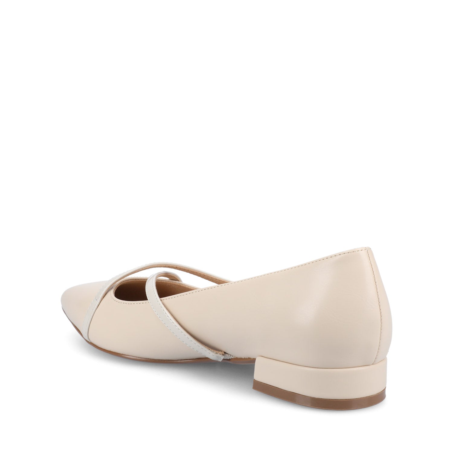 CAMBY DRESS FLAT IN VEGAN LEATHER