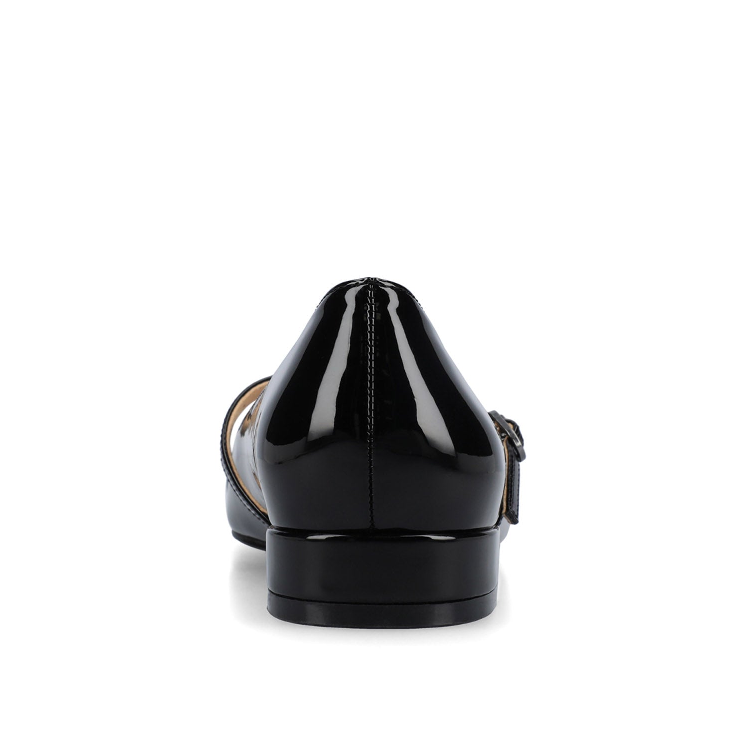 CAMBY DRESS FLAT IN VEGAN LEATHER