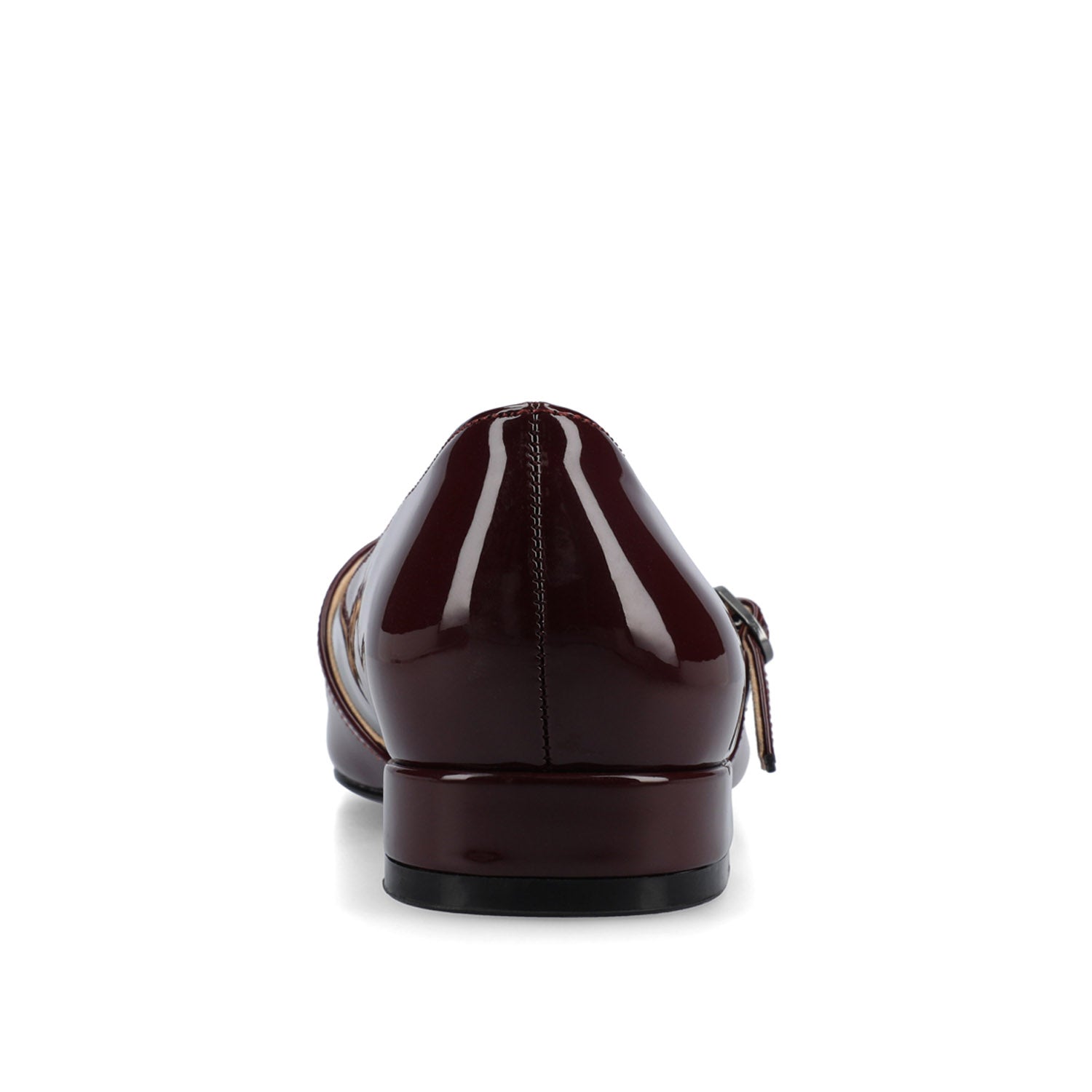 CAMBY DRESS FLAT IN VEGAN LEATHER