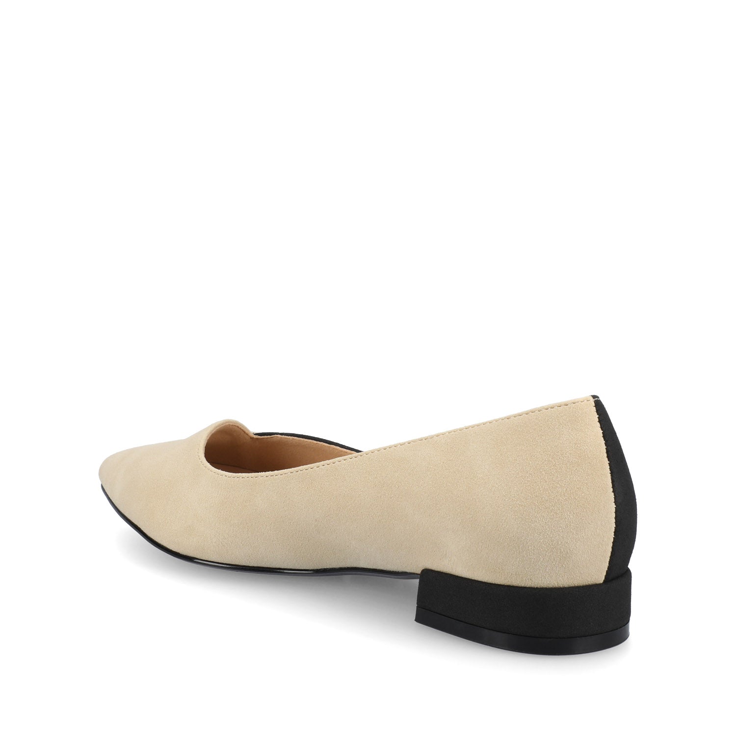 CARMIN DRESS FLATS IN WIDE - Black Sand