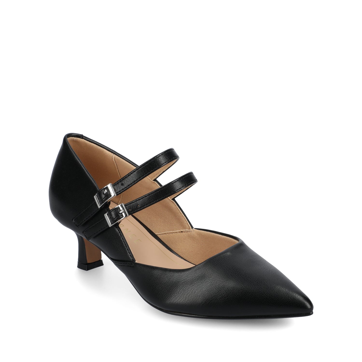 CARNATION MARY JANE PUMPS IN WIDE - Black