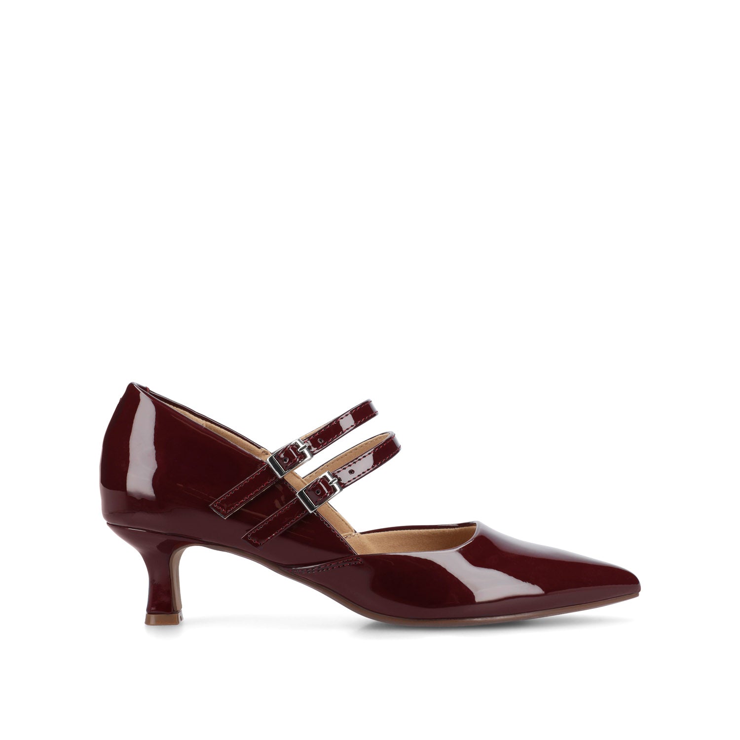 PRA NAPPA MARY JANE PUMPS JAM LAMBSKIN