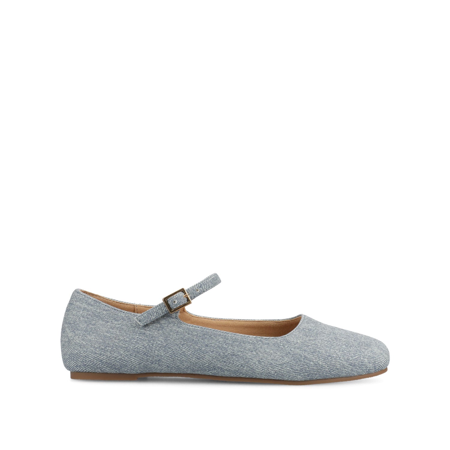 Journee Carrie Women's Mary Jane Flats, Size: 9.5, Denim Journee Carrie Women's Mary Jane Flats, Size: 9.5, Denim