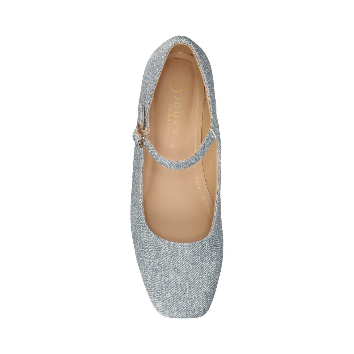 CARRIE DRESS FLATS - Denim