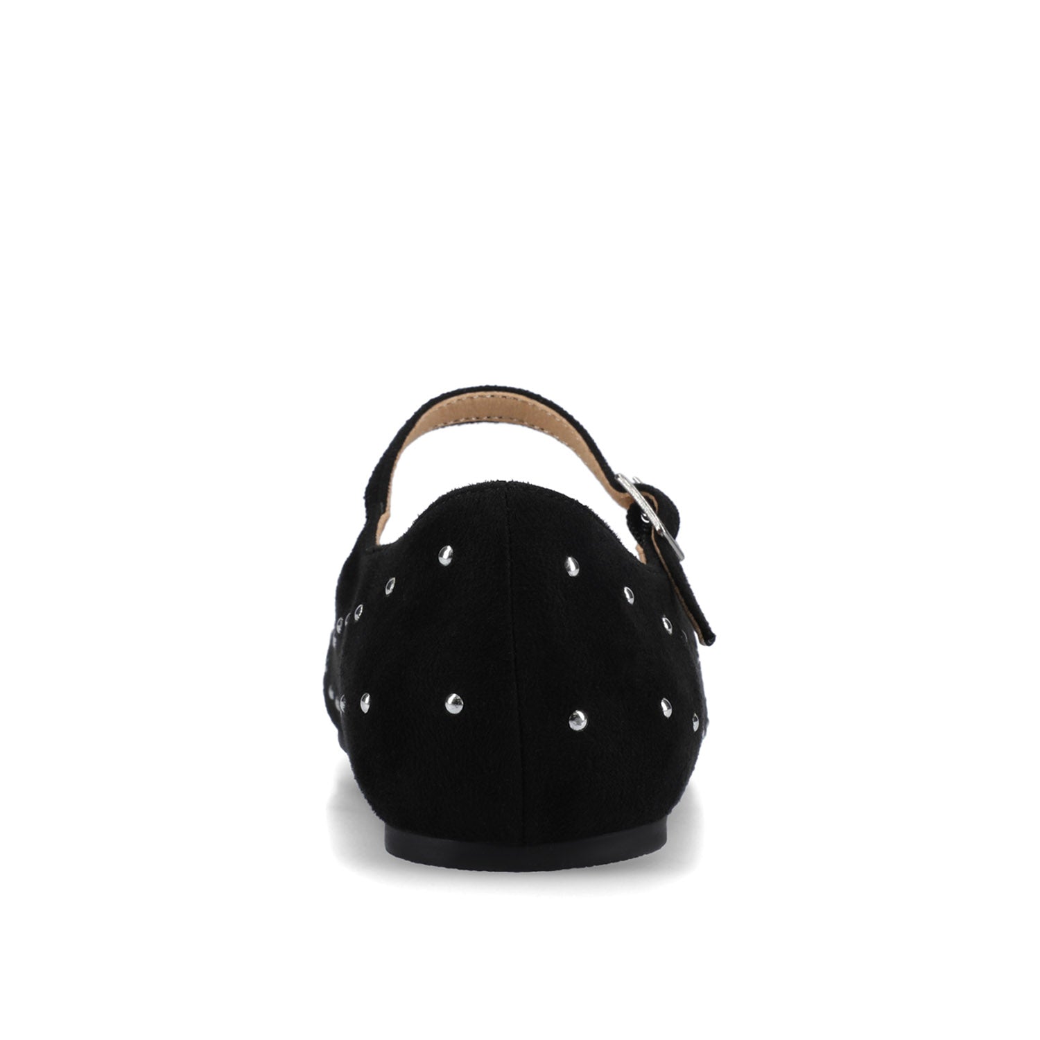 CARRIE DRESS FLATS IN WIDE - Black/Stud