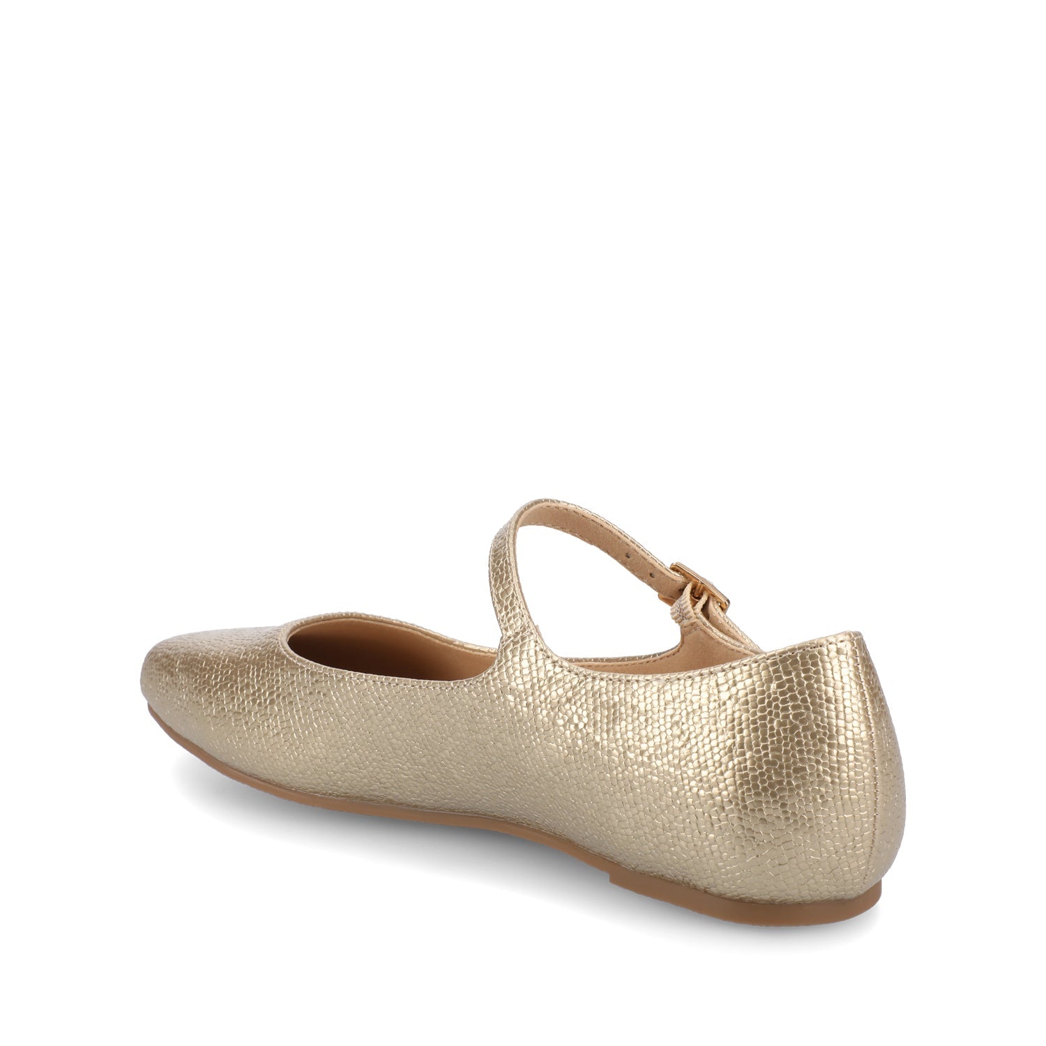 CARRIE DRESS FLATS IN WIDE - Champagne