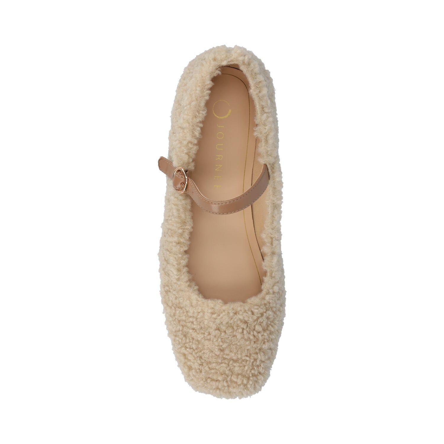 CARRIE DRESS FLATS IN WIDE - Sherpa