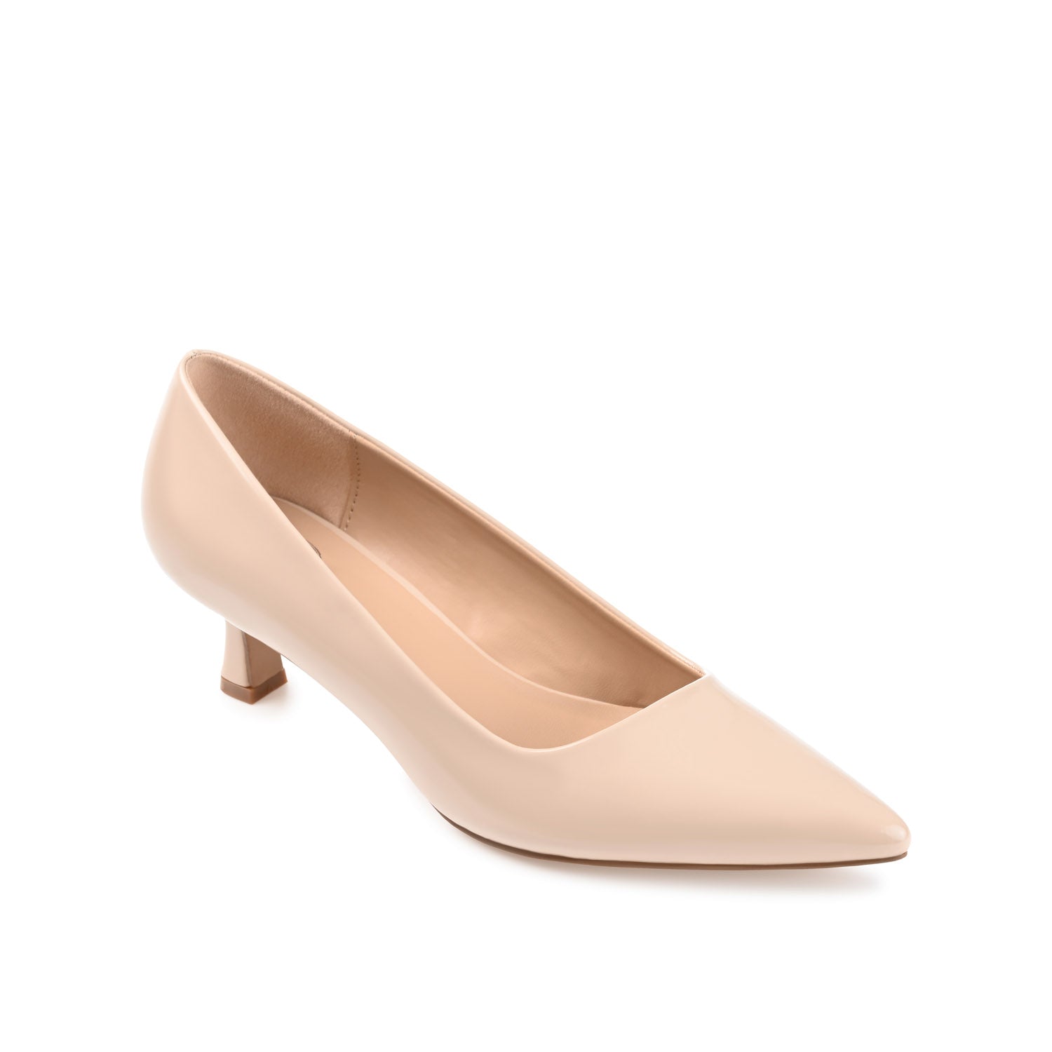 CELICA POINTED TOE KITTEN HEELS IN WIDE - Bone Patent