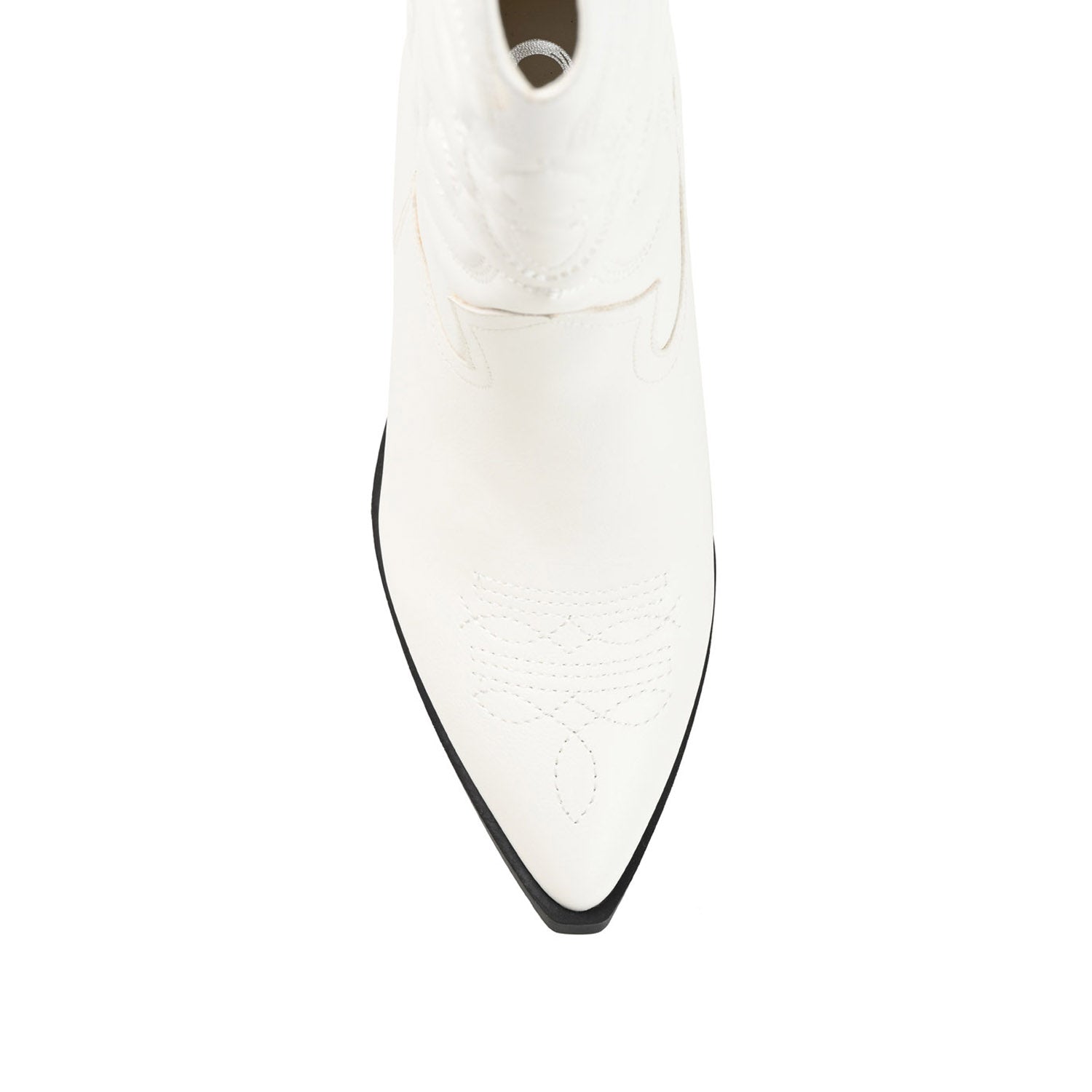 CHANTRY COWGIRL VEGAN LEATHER BOOTS IN WIDE CALF