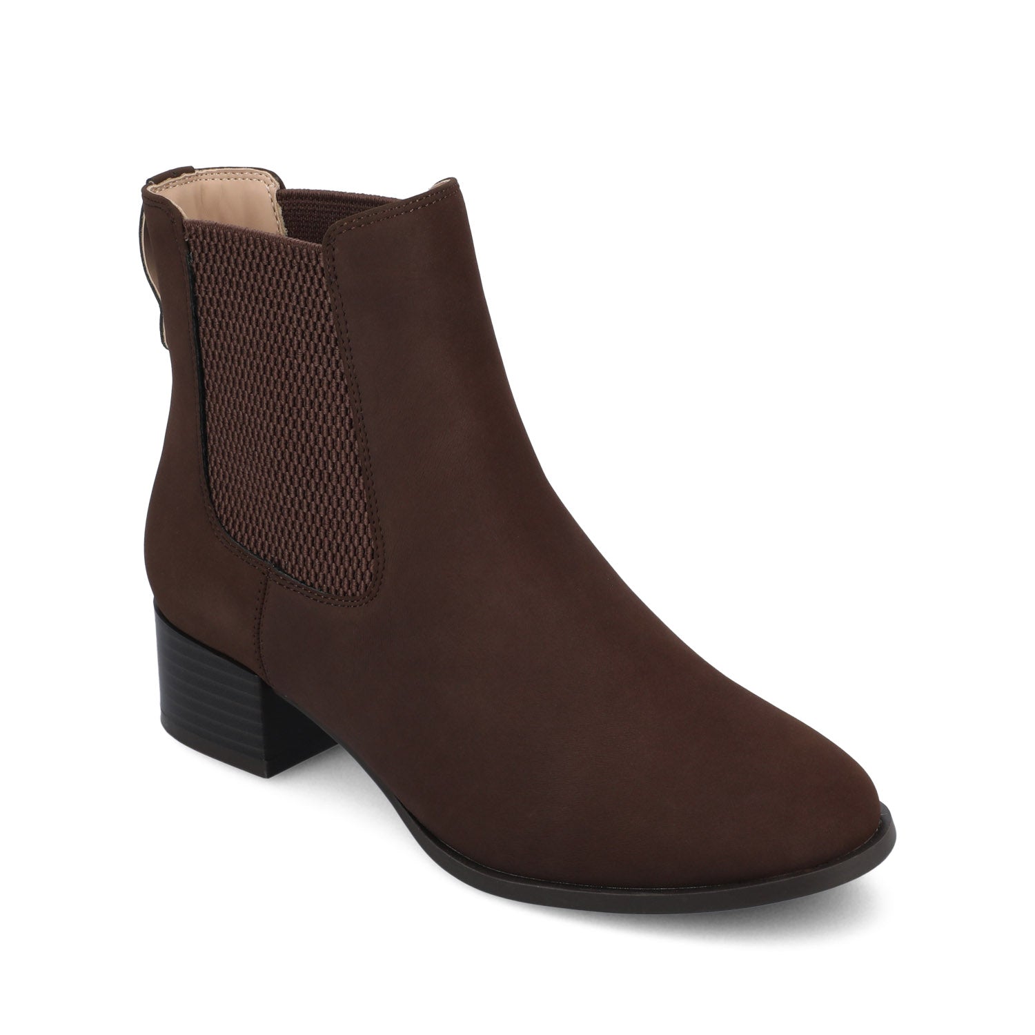 CHAYSE WESTERN PULL ON BOOTIES - Chocolate Nubuck