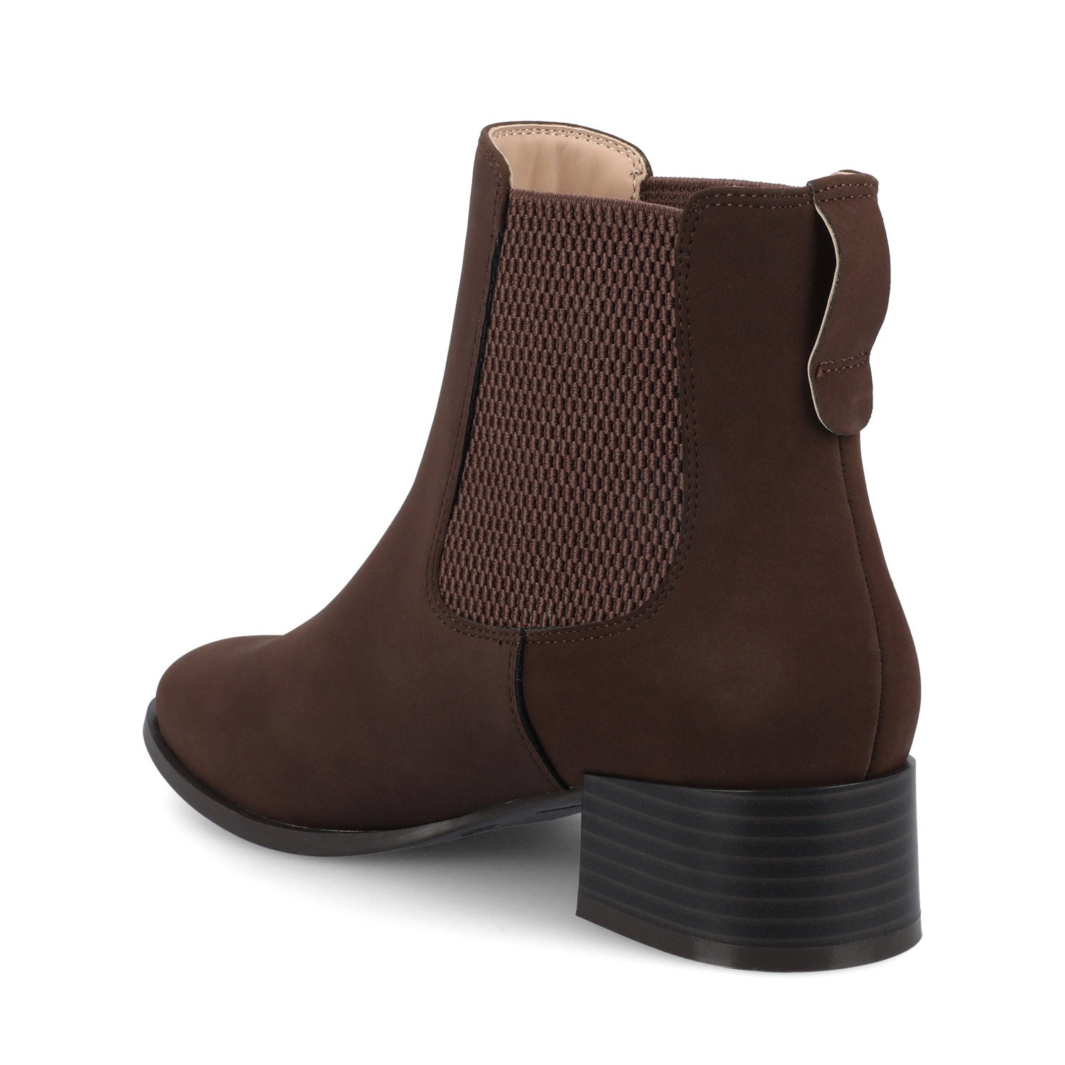 CHAYSE WESTERN PULL ON BOOTIES - Chocolate Nubuck