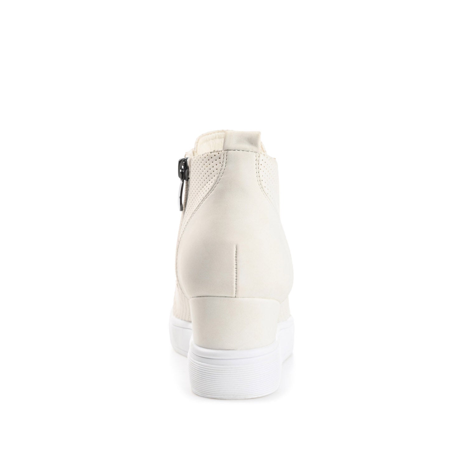 CLARA WEDGE SNEAKERS IN VEGAN LEATHER