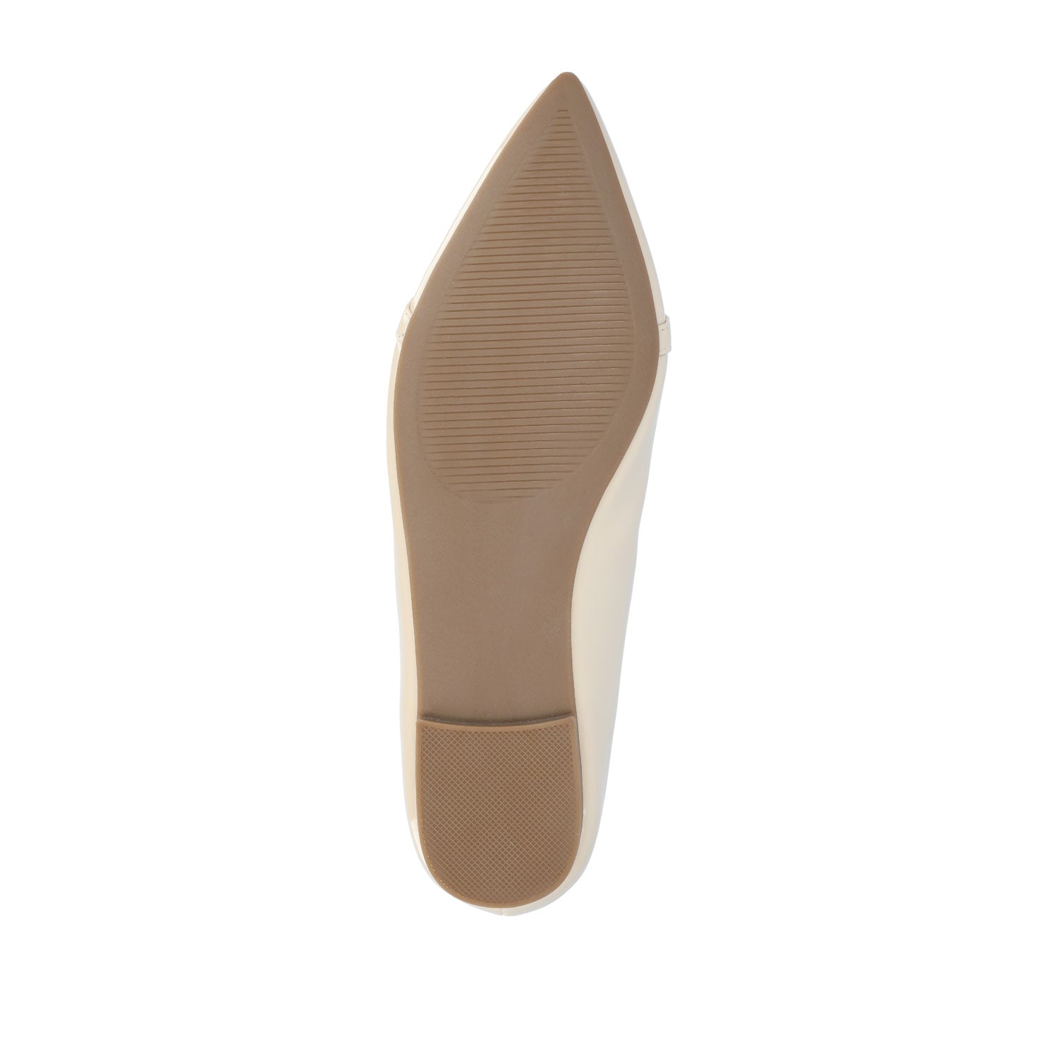 CLAREEN BALLET FLATS IN PATENT - Bone Patent